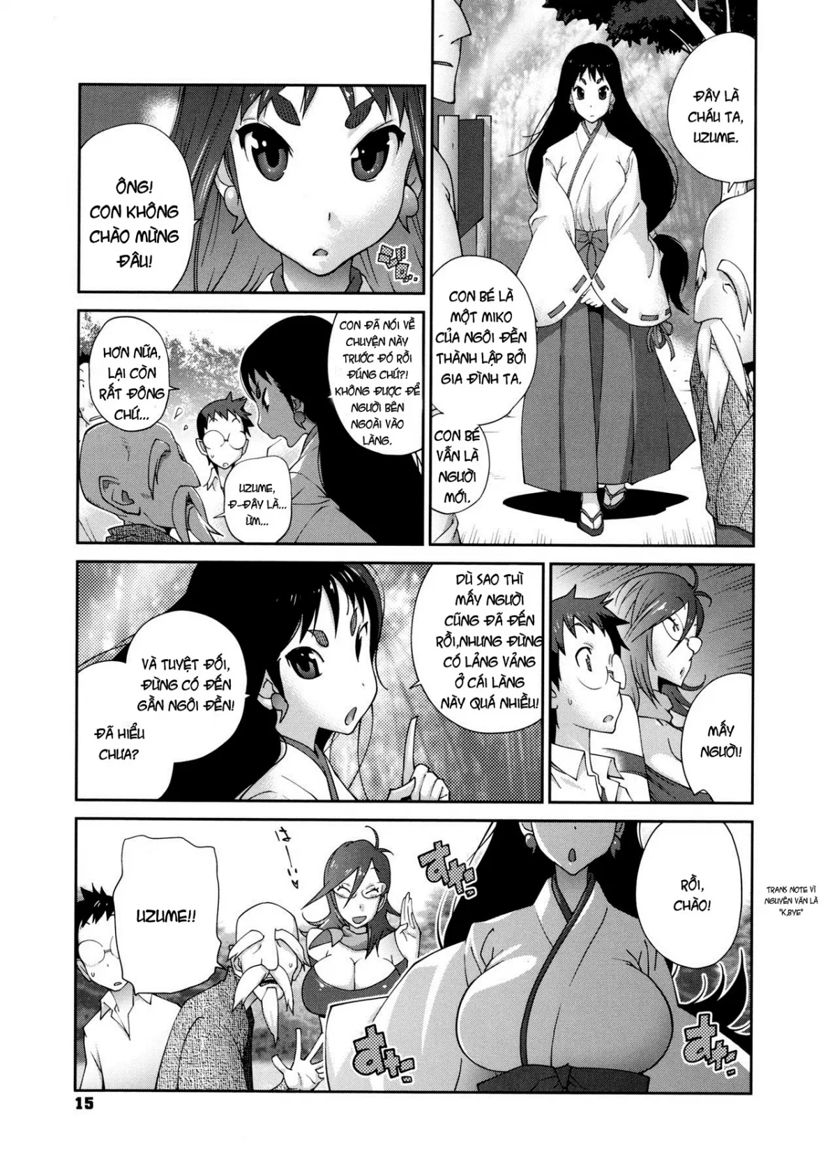 HentaiVN.net - Ảnh 5 - Hyakka Nyuuran ~UZUME [~ Hundred Blossoms Raging Boobs ~UZUME~] - Chap 2