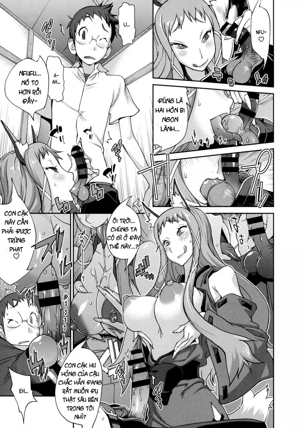 HentaiVN.net - Ảnh 10 - Hyakka Nyuuran ~UZUME [~ Hundred Blossoms Raging Boobs ~UZUME~] - Chap 4