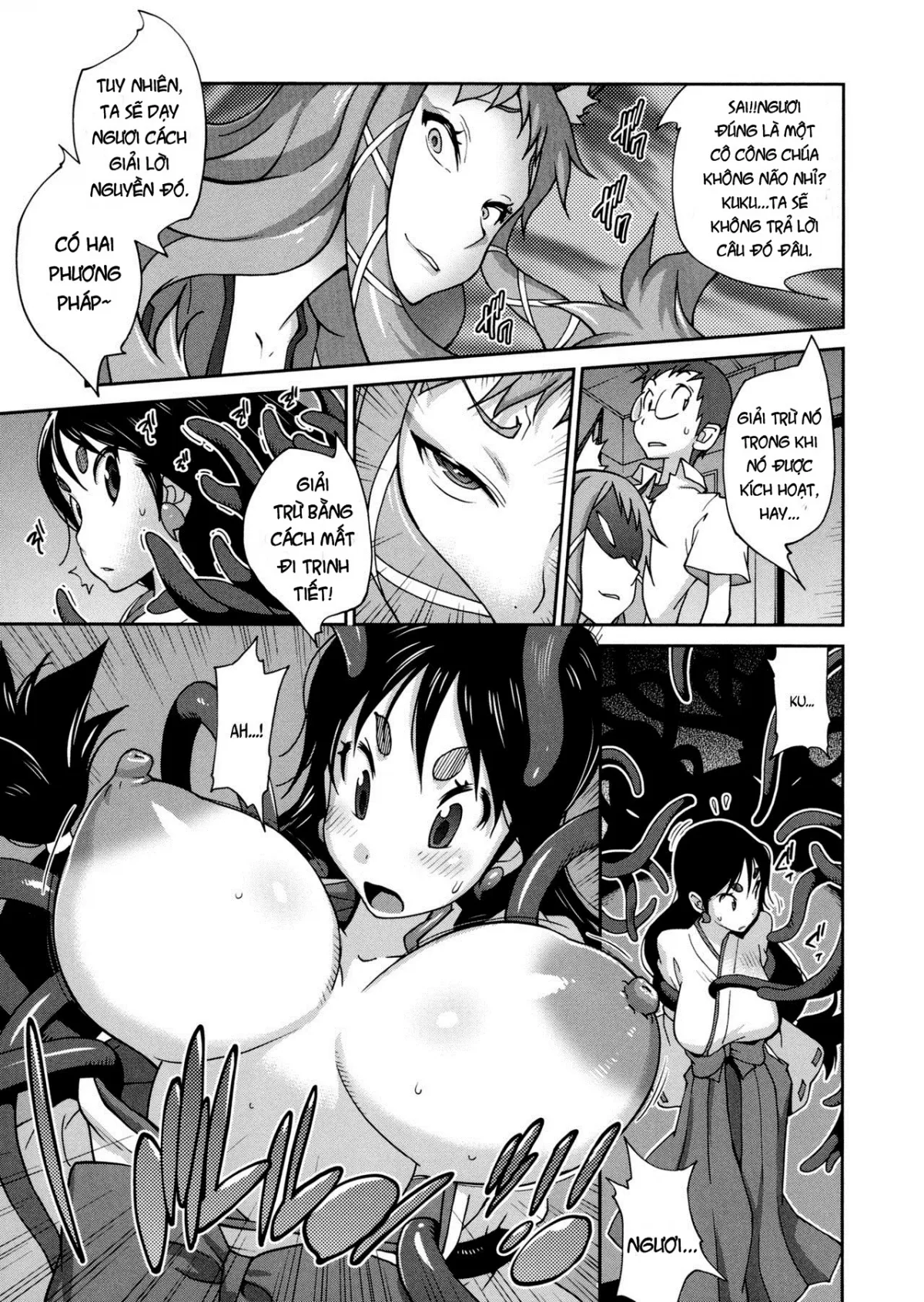 HentaiVN.net - Ảnh 12 - Hyakka Nyuuran ~UZUME [~ Hundred Blossoms Raging Boobs ~UZUME~] - Chap 4