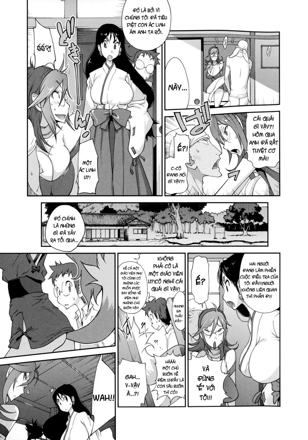 HentaiVN.net - Ảnh 6 - Hyakka Nyuuran ~UZUME [~ Hundred Blossoms Raging Boobs ~UZUME~] - Chap 4