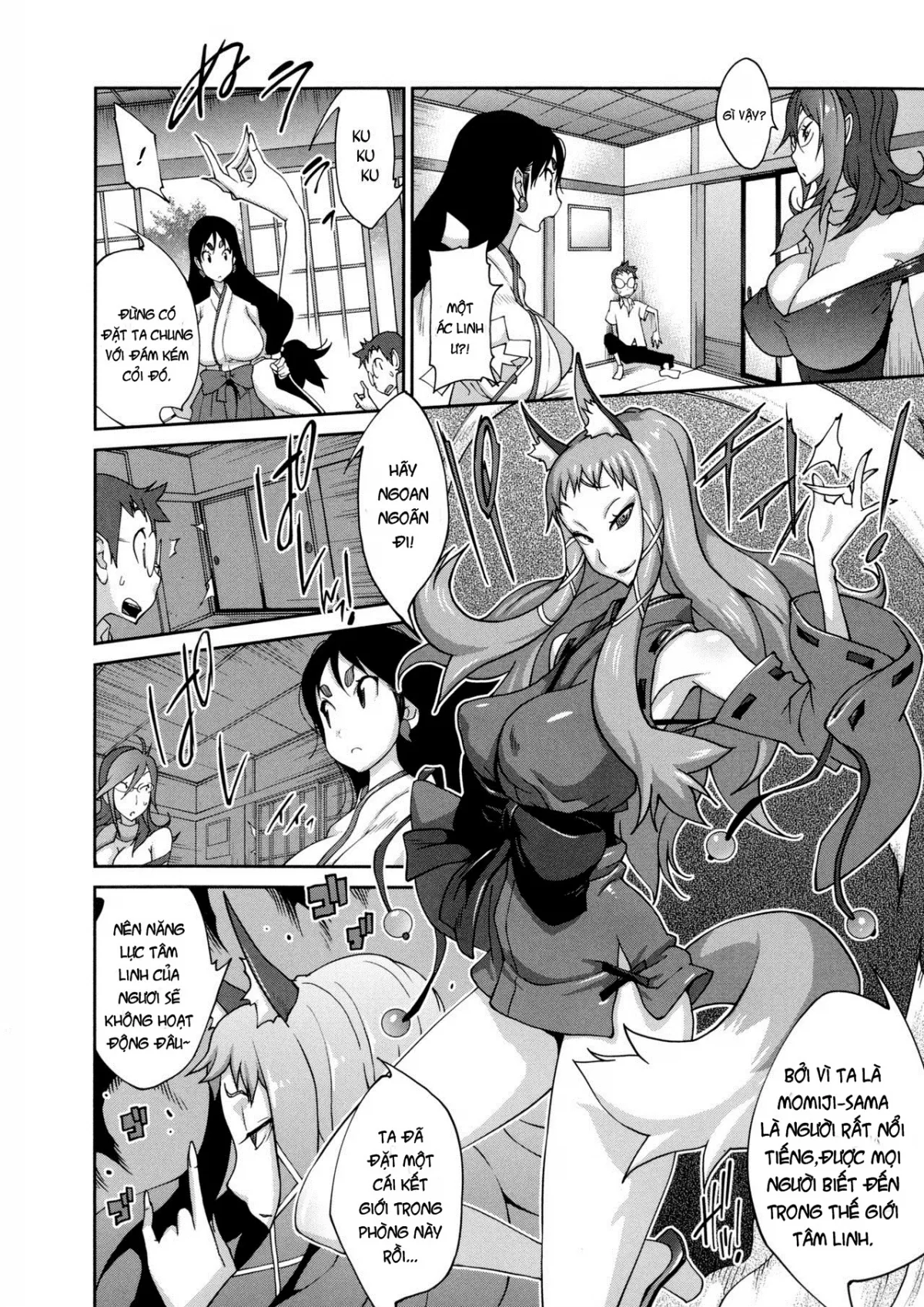 HentaiVN.net - Ảnh 7 - Hyakka Nyuuran ~UZUME [~ Hundred Blossoms Raging Boobs ~UZUME~] - Chap 4