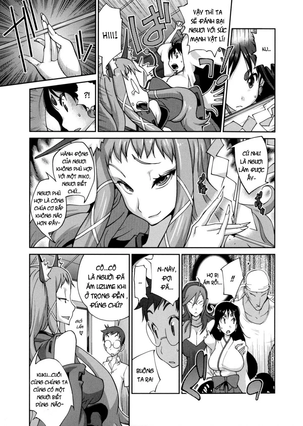 HentaiVN.net - Ảnh 8 - Hyakka Nyuuran ~UZUME [~ Hundred Blossoms Raging Boobs ~UZUME~] - Chap 4