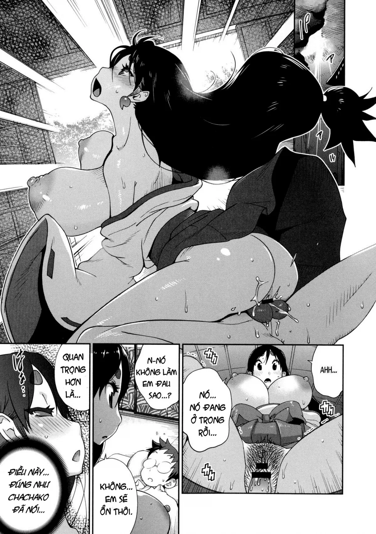 HentaiVN.net - Ảnh 16 - Hyakka Nyuuran ~UZUME [~ Hundred Blossoms Raging Boobs ~UZUME~] - Chap 7