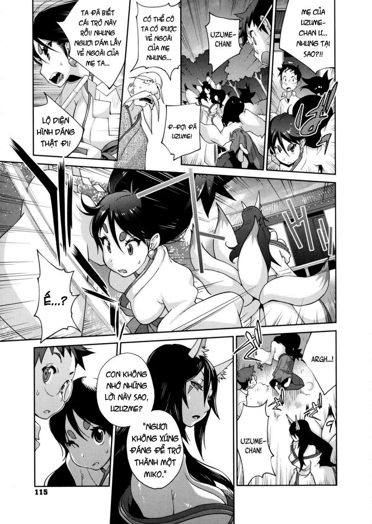 HentaiVN.net - Ảnh 6 - Hyakka Nyuuran ~UZUME [~ Hundred Blossoms Raging Boobs ~UZUME~] - Chap 7