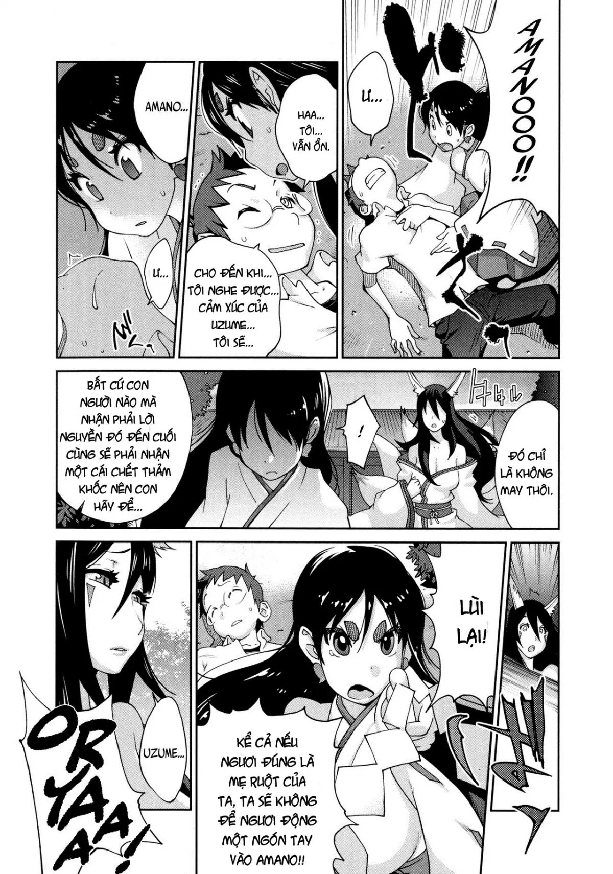 HentaiVN.net - Ảnh 9 - Hyakka Nyuuran ~UZUME [~ Hundred Blossoms Raging Boobs ~UZUME~] - Chap 7