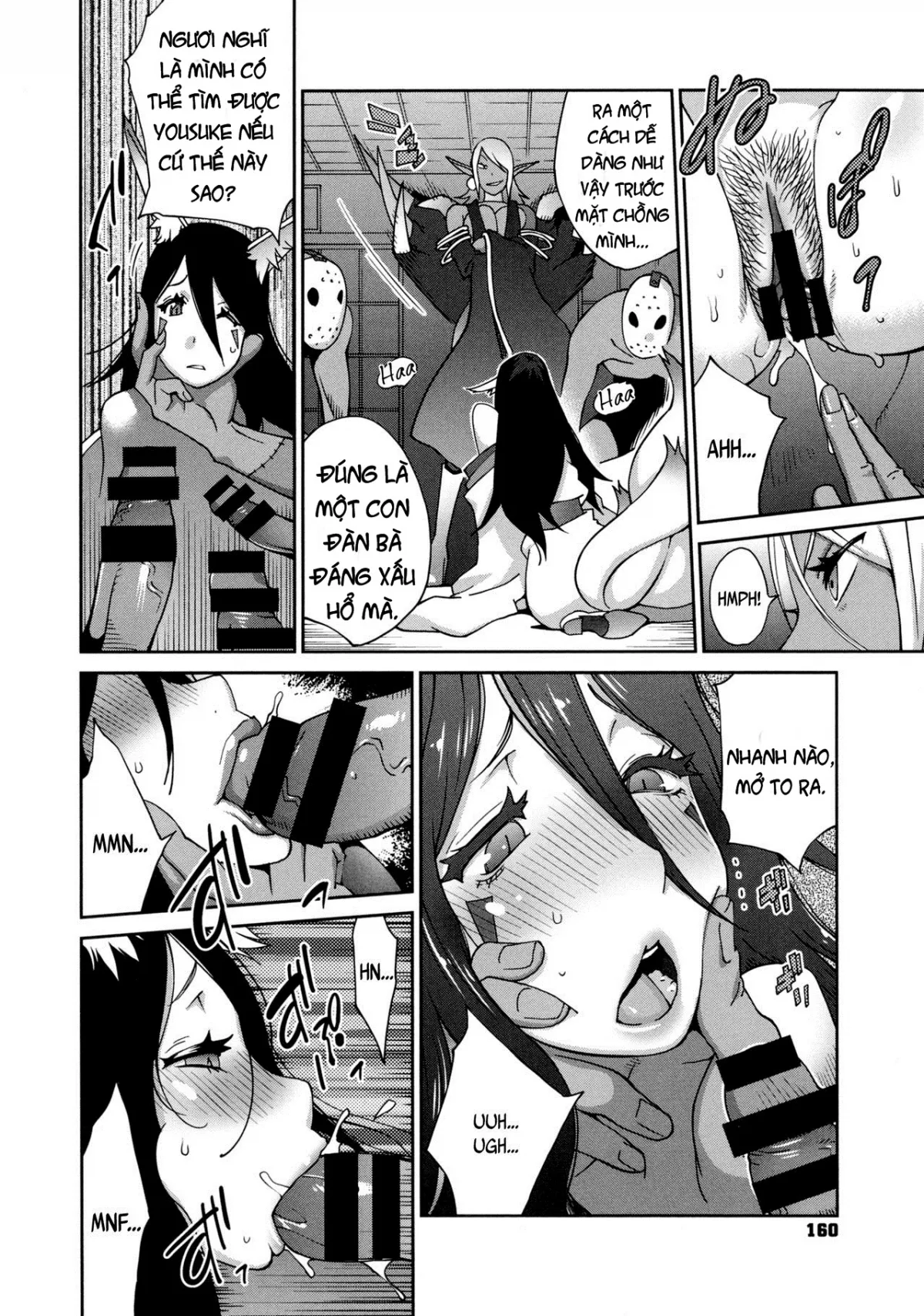 HentaiVN.net - Ảnh 11 - Hyakka Nyuuran ~UZUME [~ Hundred Blossoms Raging Boobs ~UZUME~] - Chap 9