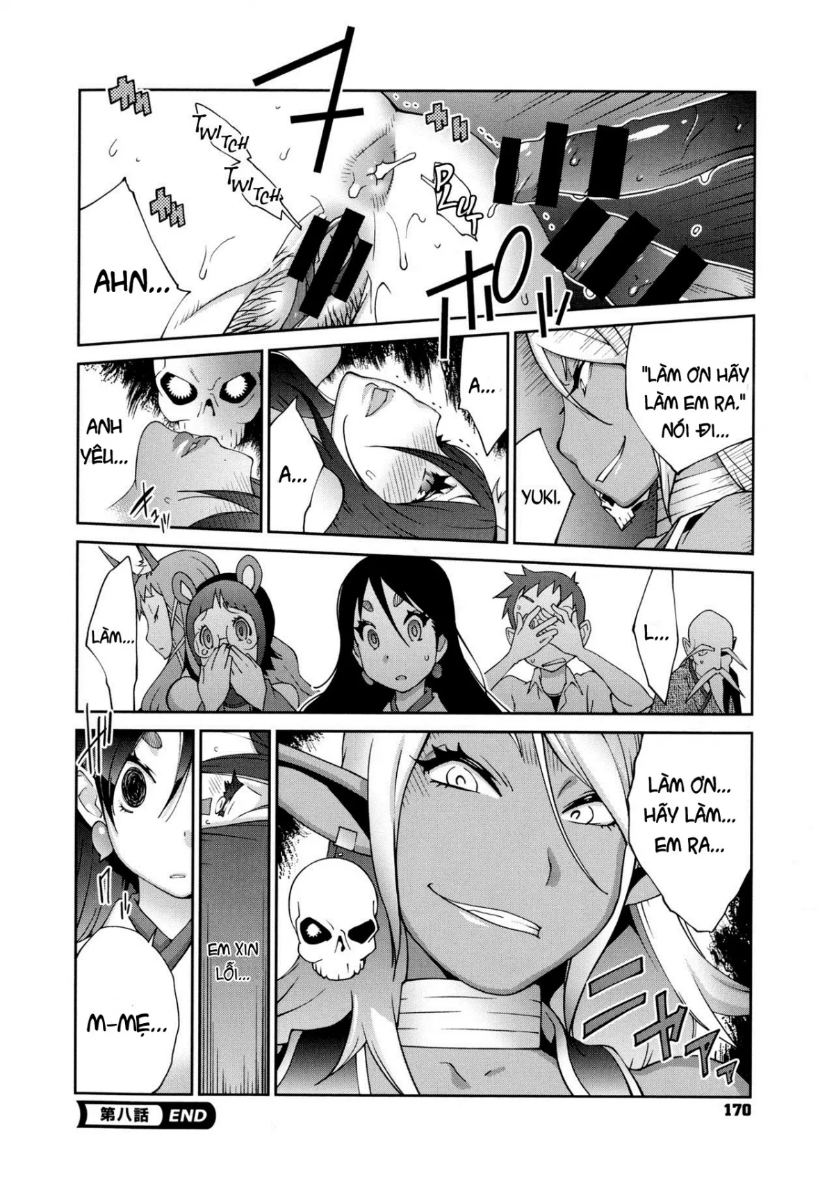 HentaiVN.net - Ảnh 21 - Hyakka Nyuuran ~UZUME [~ Hundred Blossoms Raging Boobs ~UZUME~] - Chap 9