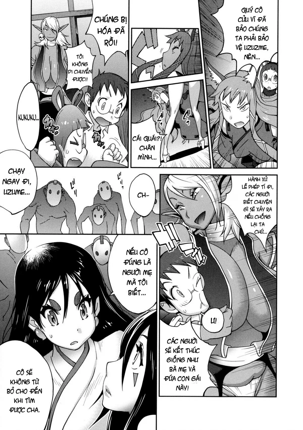 HentaiVN.net - Ảnh 4 - Hyakka Nyuuran ~UZUME [~ Hundred Blossoms Raging Boobs ~UZUME~] - Chap 10