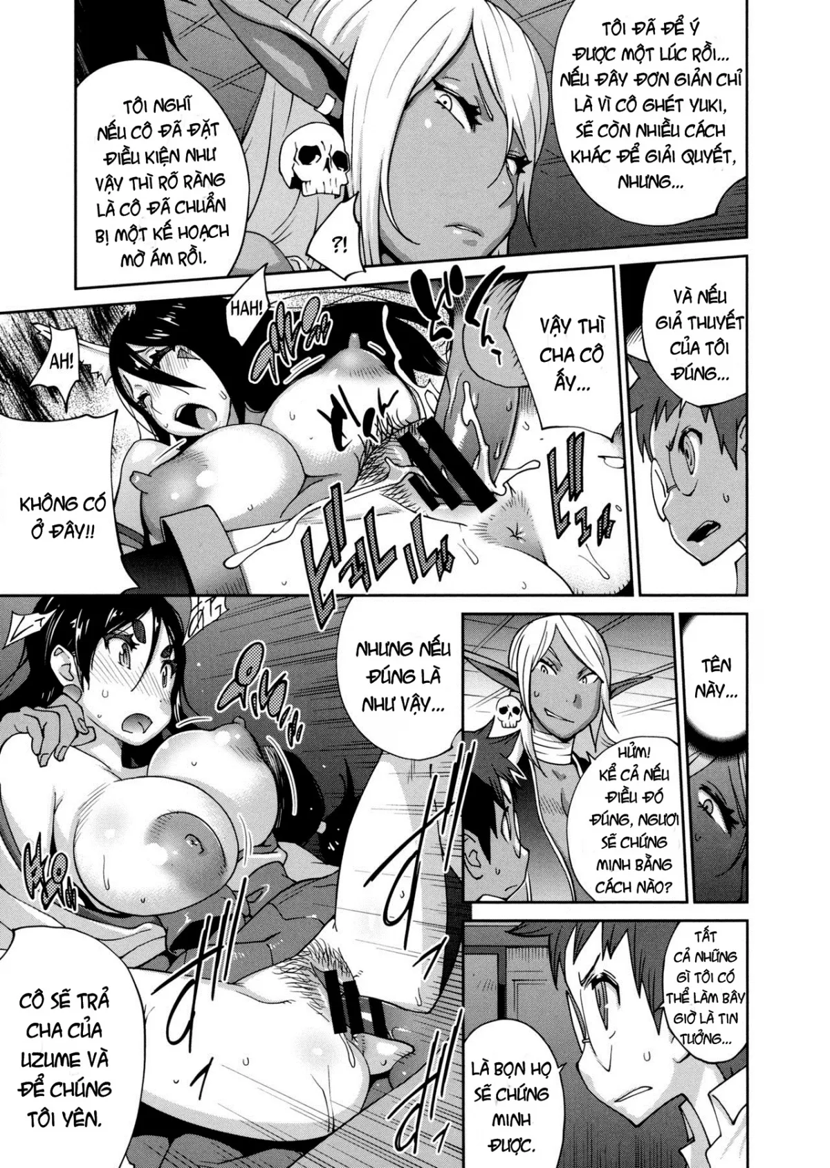 HentaiVN.net - Ảnh 8 - Hyakka Nyuuran ~UZUME [~ Hundred Blossoms Raging Boobs ~UZUME~] - Chap 10