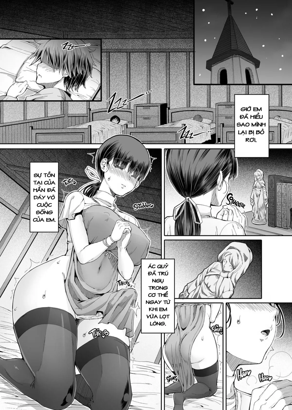 HentaiVN.net - Ảnh 7 - Một vài ghi chép về việc thủ dâm qua cửa sau của một nữ tu có cu - Chap 1