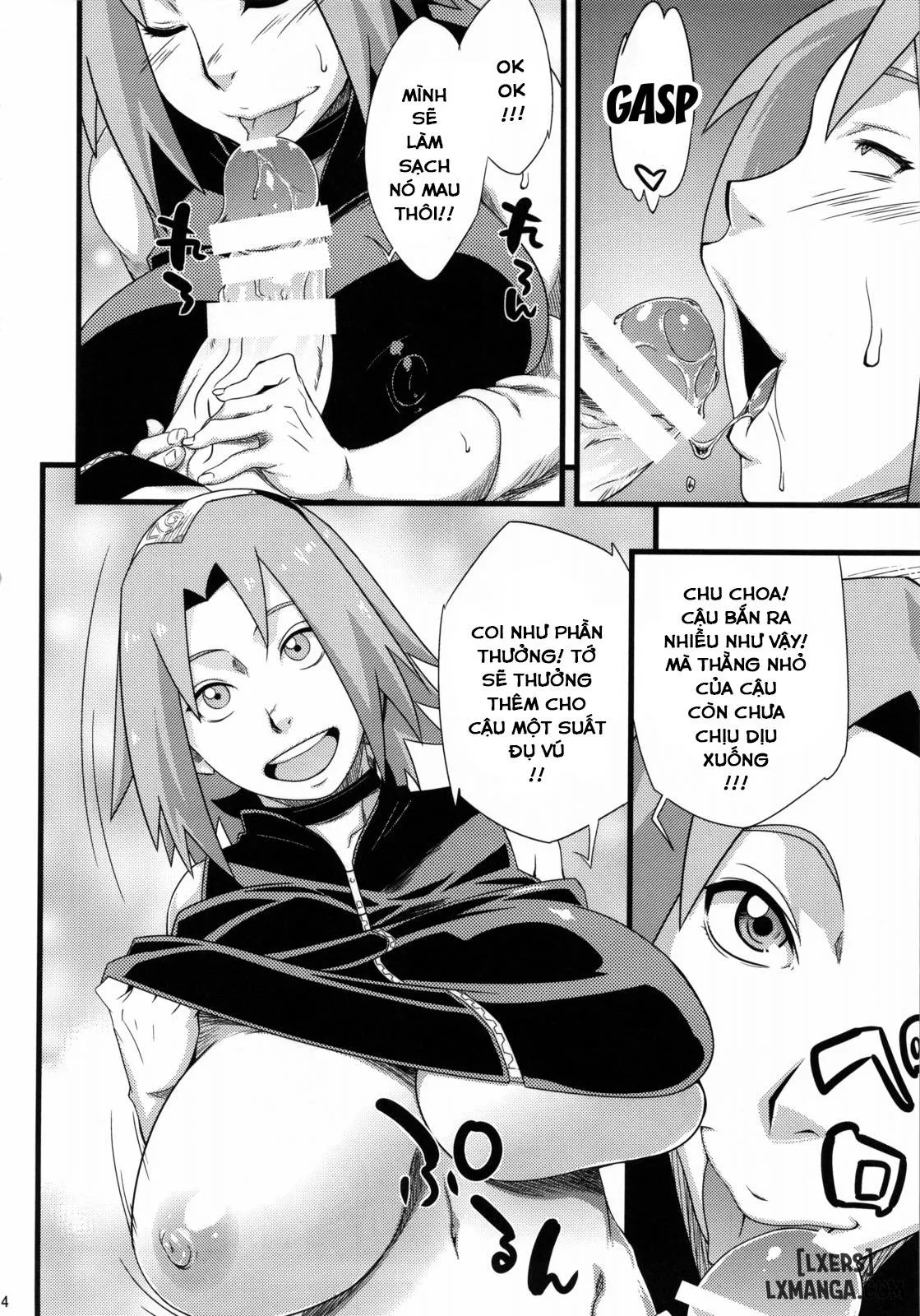 HentaiVN.net - Ảnh 13 - Saboten Nindou 2 (Naruto) [Con đường trở thành PHỊCH THỦ] - Oneshot