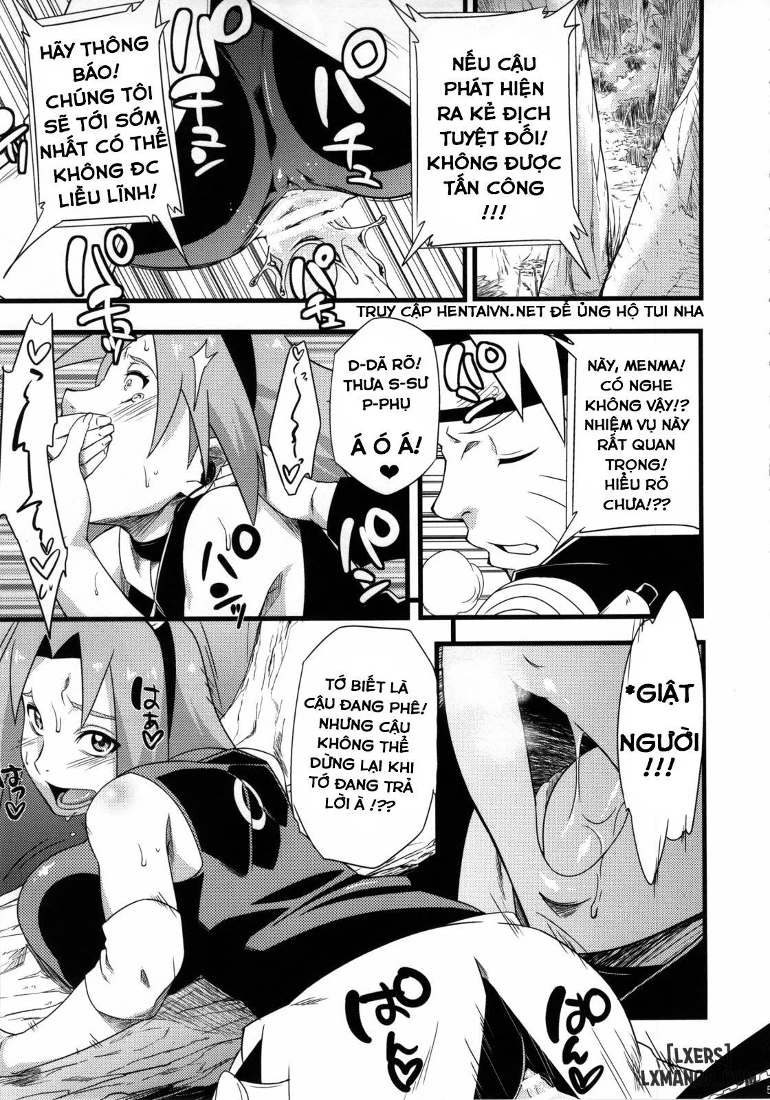 HentaiVN.net - Ảnh 4 - Saboten Nindou 2 (Naruto) [Con đường trở thành PHỊCH THỦ] - Oneshot