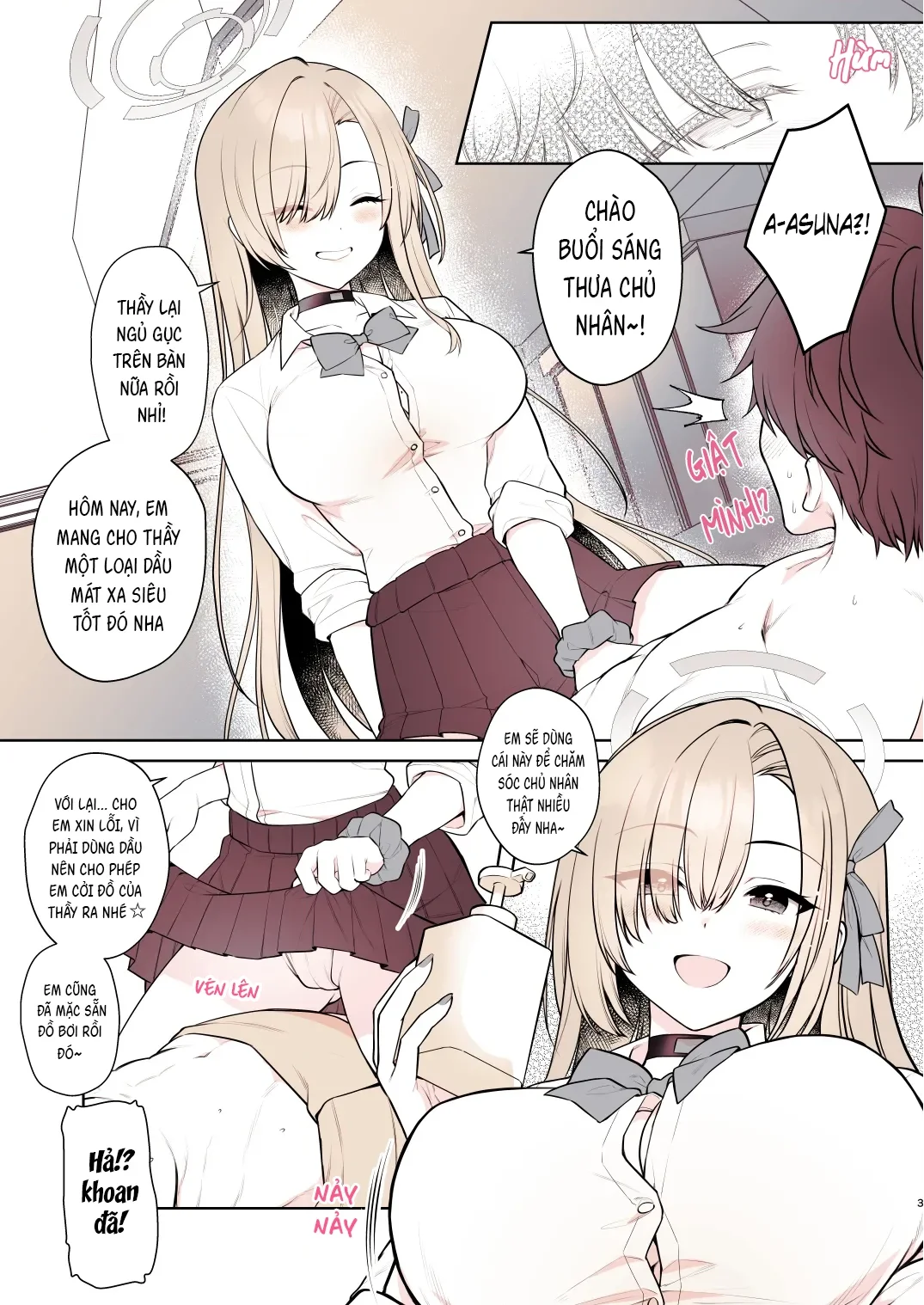 HentaiVN.net - Ảnh 4 - Buổi mát xa ngọt ngào cùng Asuna - Asuna