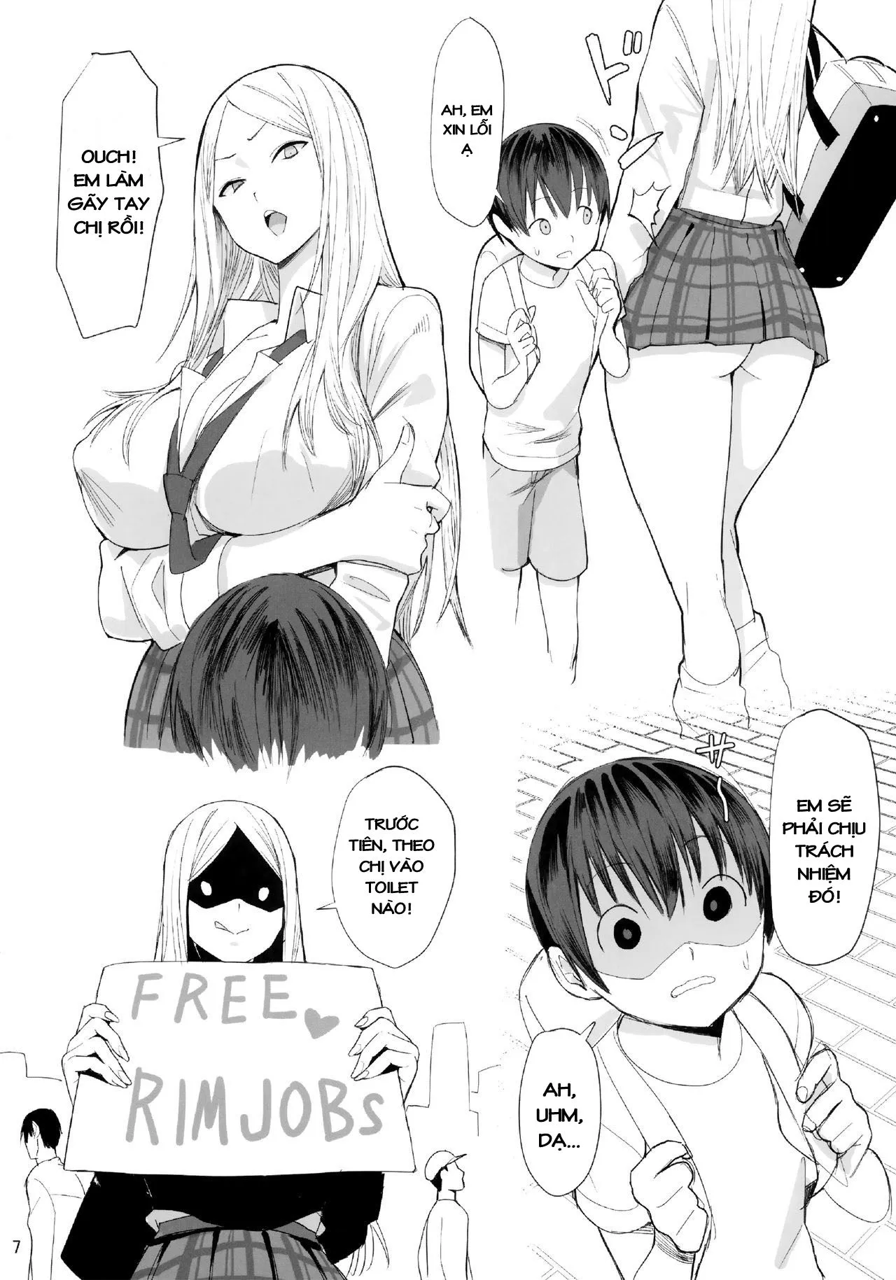HentaiVN.net - Ảnh 9 - Free Rimjobs - Oneshot