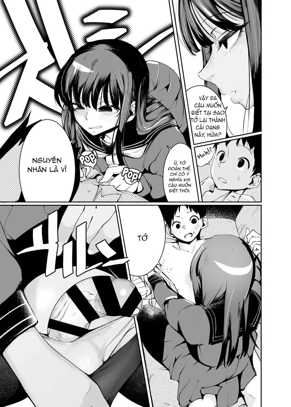 HentaiVN.net - Ảnh 12 - BÉ TRAP NGHIỆN SEX - oneshot