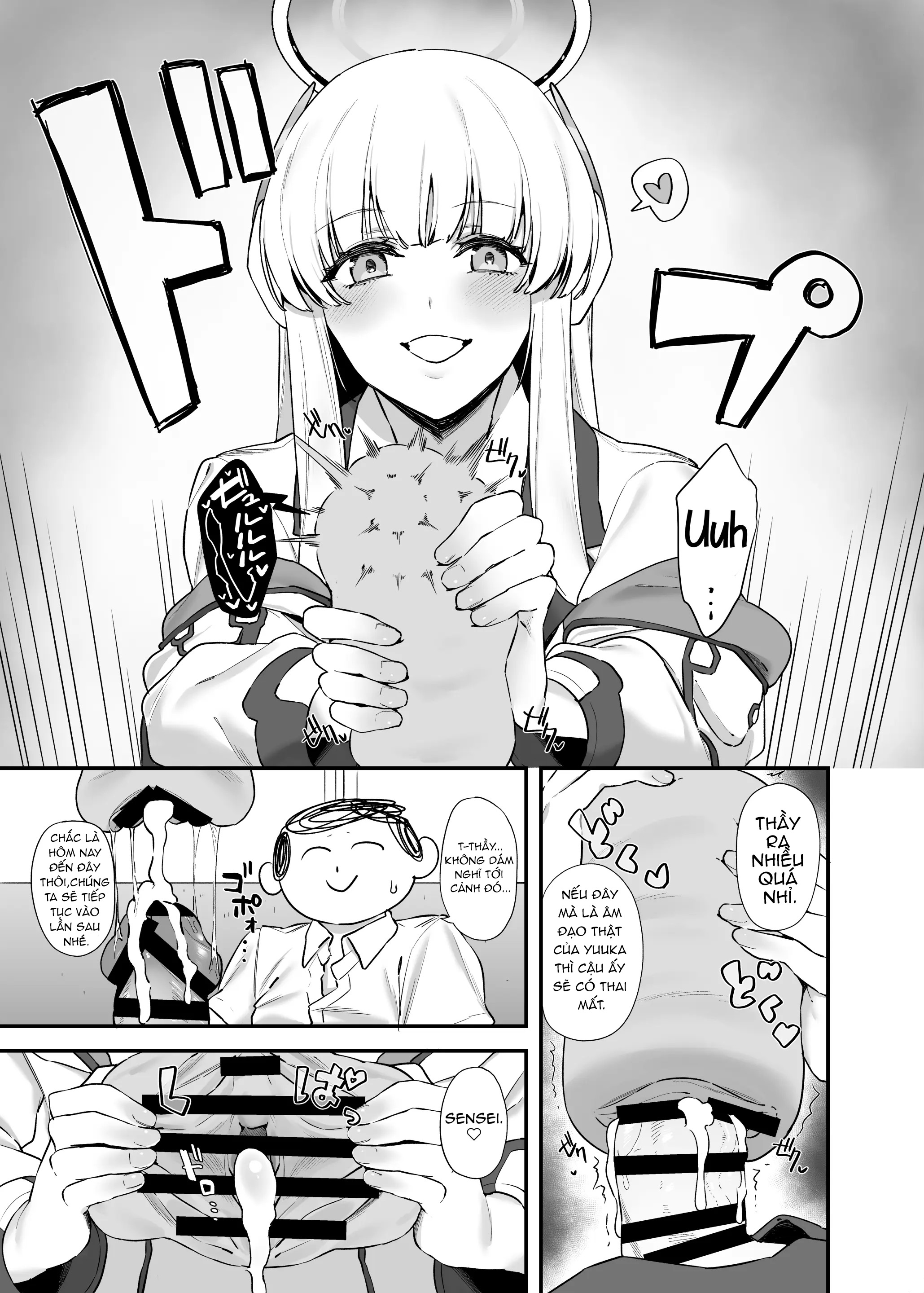 HentaiVN.net - Ảnh 12 - Sensei cho em xin làm phiền thầy một lát được không - Độc chiếm Sensei
