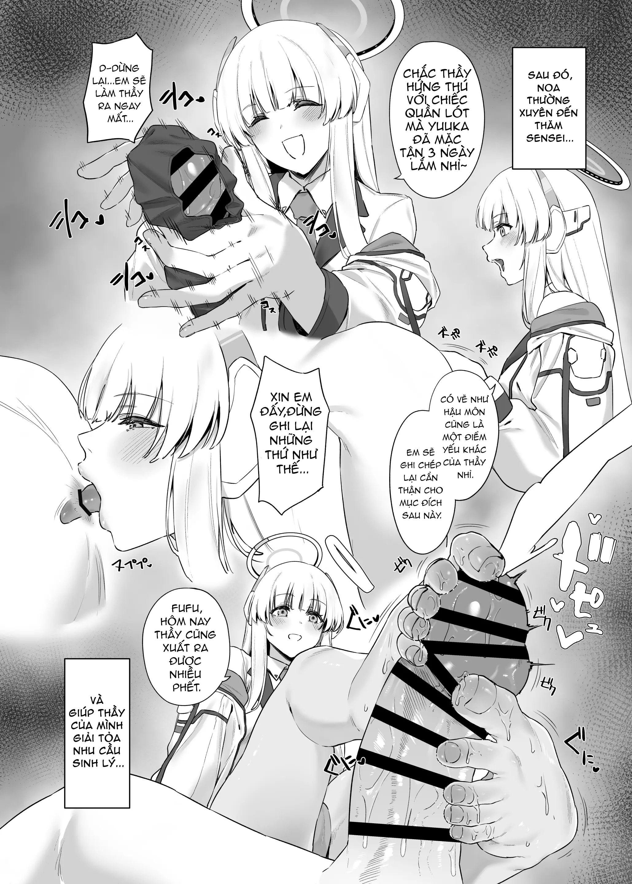 HentaiVN.net - Ảnh 13 - Sensei cho em xin làm phiền thầy một lát được không - Độc chiếm Sensei