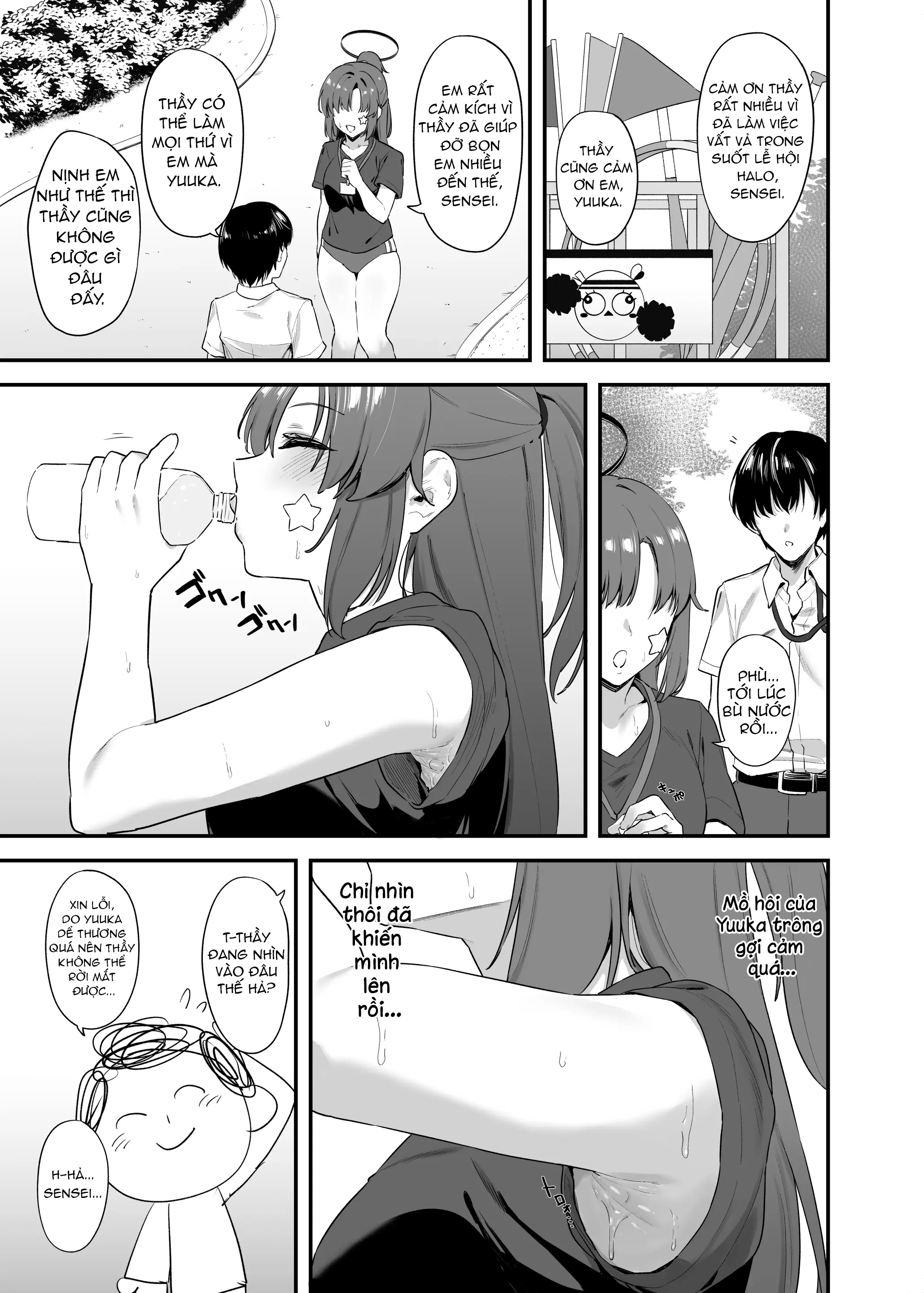 HentaiVN.net - Ảnh 14 - Sensei cho em xin làm phiền thầy một lát được không - Độc chiếm Sensei