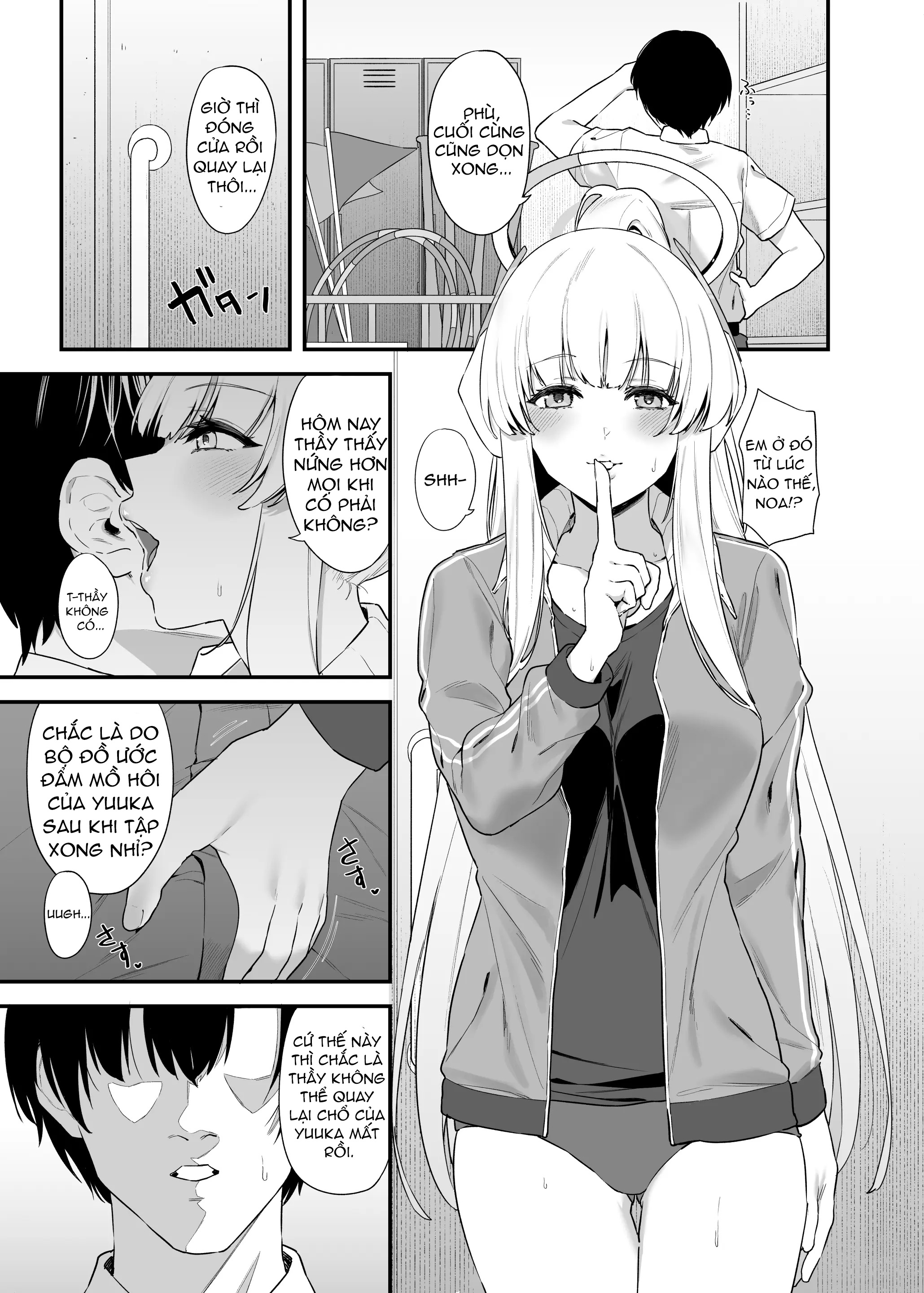HentaiVN.net - Ảnh 16 - Sensei cho em xin làm phiền thầy một lát được không - Độc chiếm Sensei