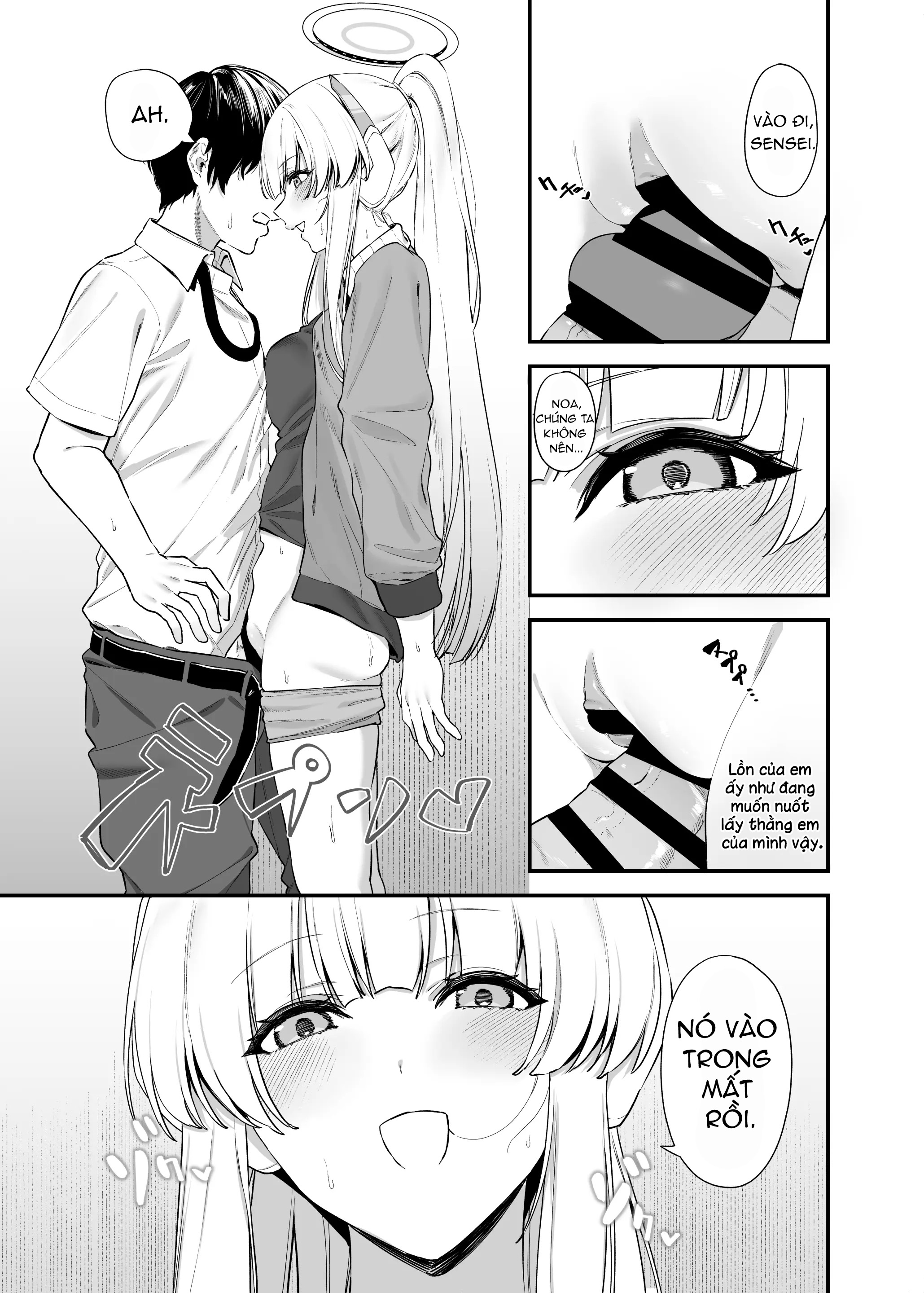 HentaiVN.net - Ảnh 18 - Sensei cho em xin làm phiền thầy một lát được không - Độc chiếm Sensei