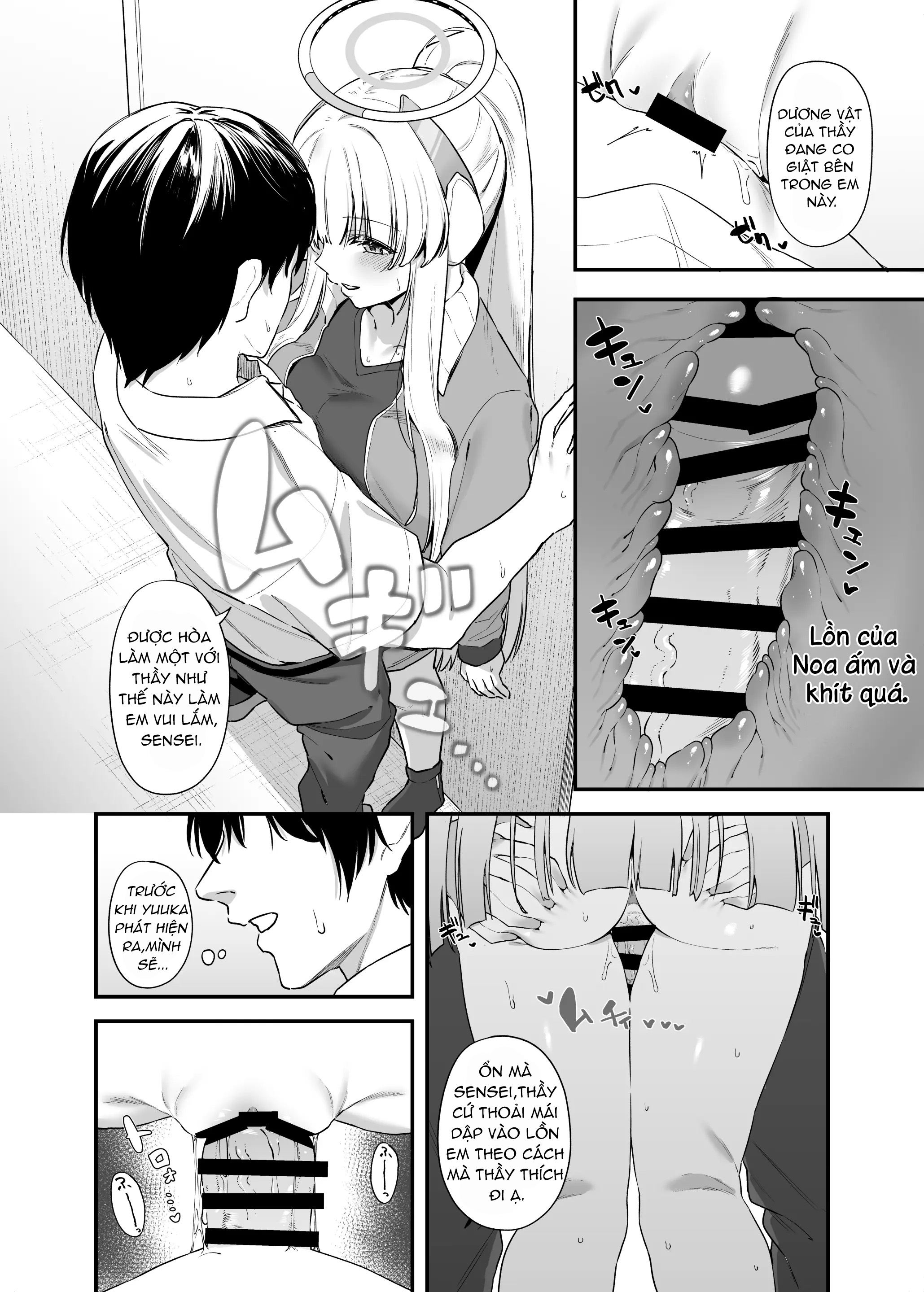 HentaiVN.net - Ảnh 19 - Sensei cho em xin làm phiền thầy một lát được không - Độc chiếm Sensei