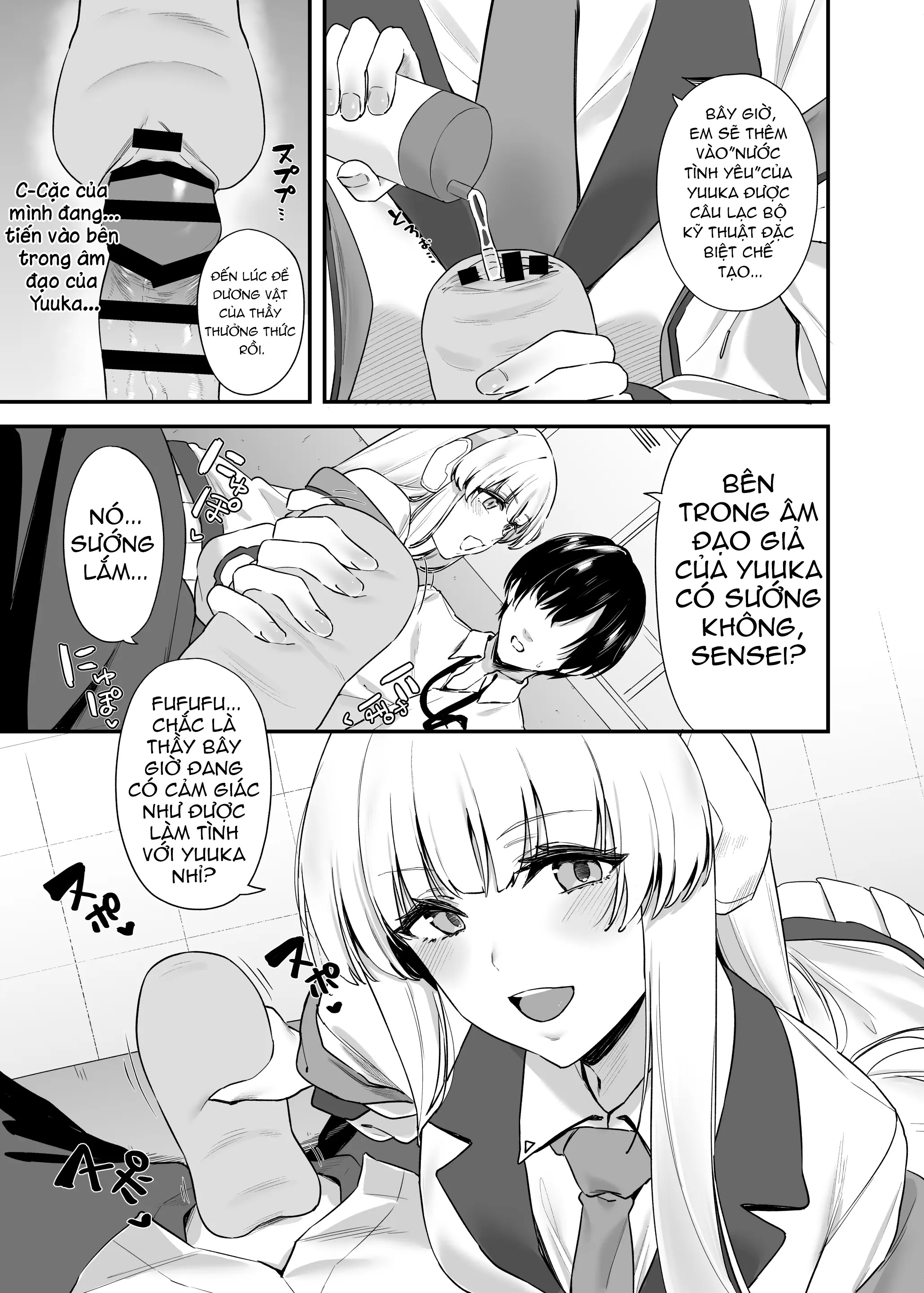 HentaiVN.net - Ảnh 10 - Sensei cho em xin làm phiền thầy một lát được không - Độc chiếm Sensei