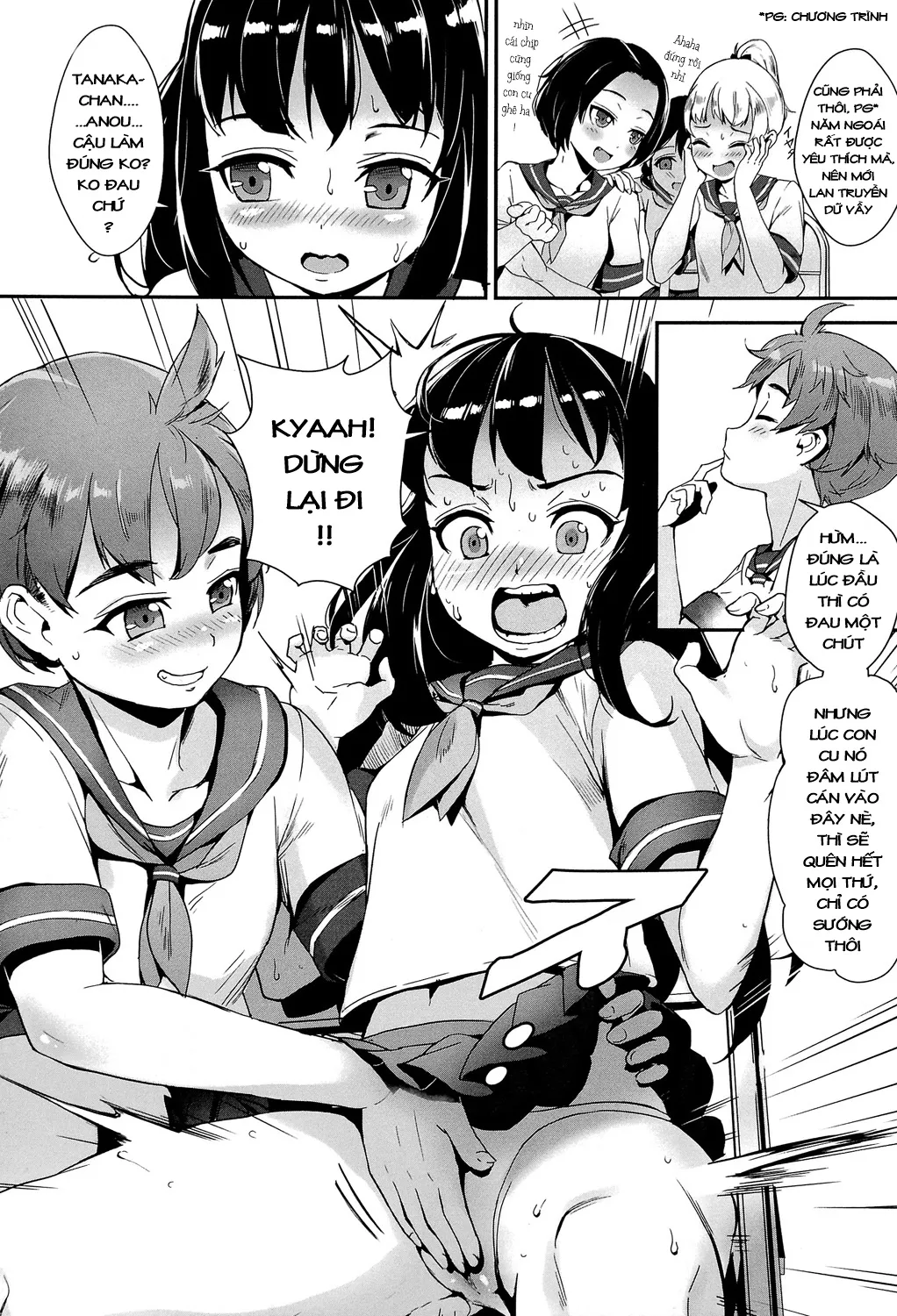 HentaiVN.net - Ảnh 14 - Erotic Training! [Training For Sex, TFS; Erotic Training!~Pakopako Rankou Seikyouiku~] - Chap 1