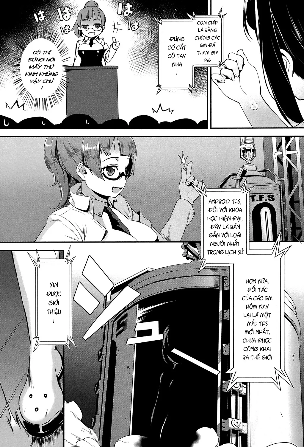 HentaiVN.net - Ảnh 16 - Erotic Training! [Training For Sex, TFS; Erotic Training!~Pakopako Rankou Seikyouiku~] - Chap 1