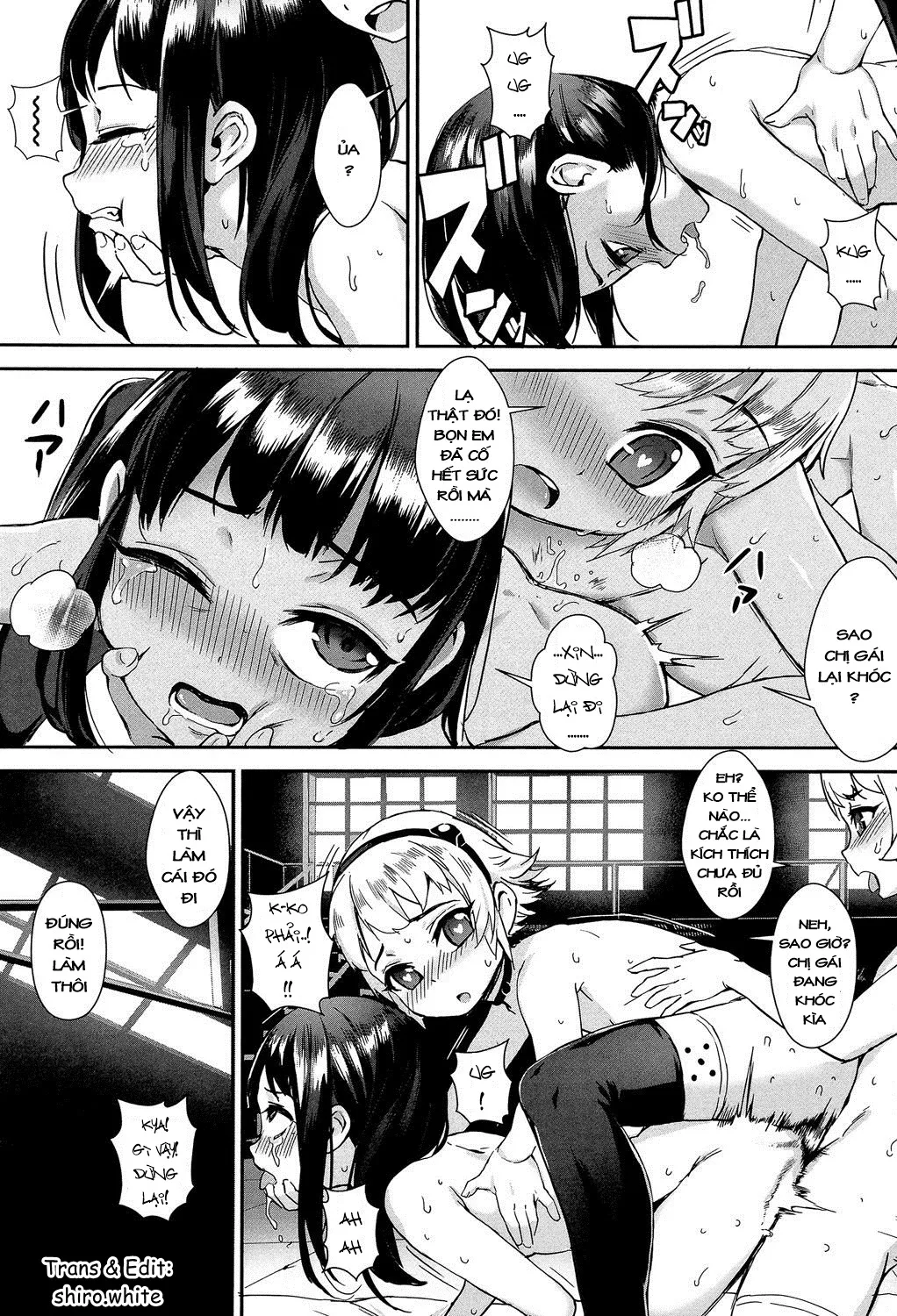 HentaiVN.net - Ảnh 23 - Erotic Training! [Training For Sex, TFS; Erotic Training!~Pakopako Rankou Seikyouiku~] - Chap 5.1
