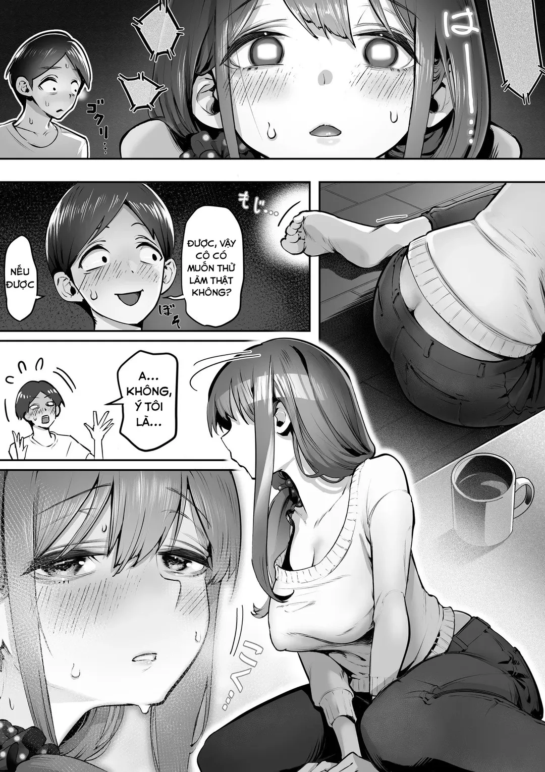 HentaiVN.net - Ảnh 12 - Cô vợ trẻ ở một cửa tiệm người lớn - oneshot