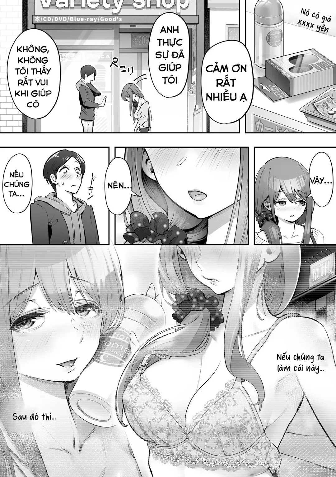 HentaiVN.net - Ảnh 9 - Cô vợ trẻ ở một cửa tiệm người lớn - oneshot
