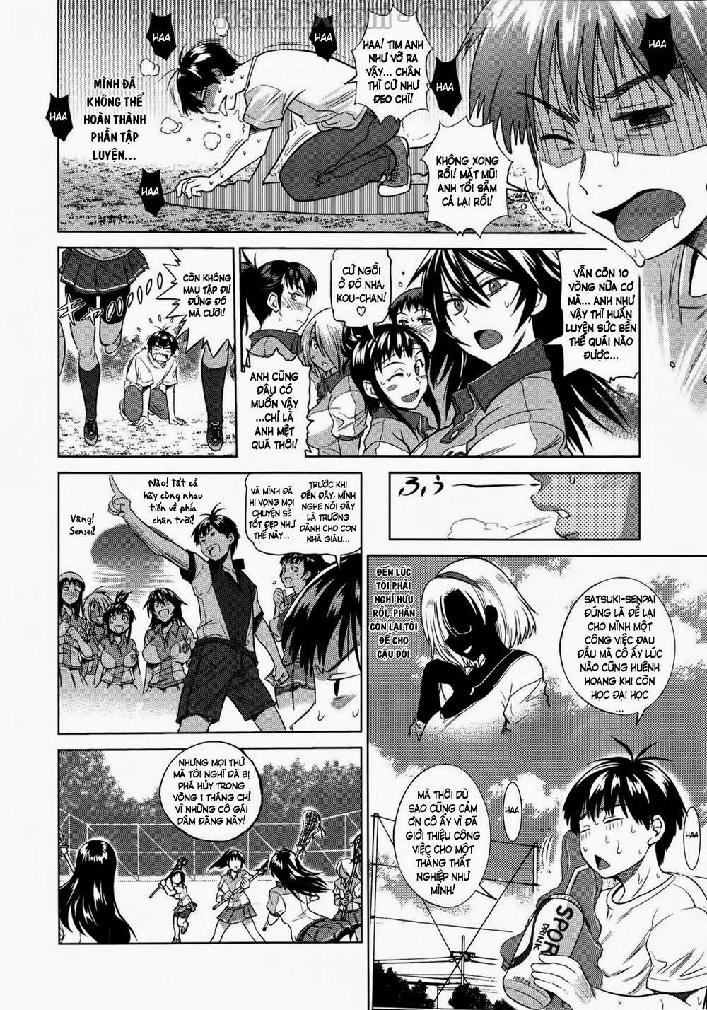 HentaiVN.net - Ảnh 10 - Jyoshi Luck! Girls Lacrosse Club - Chương 1