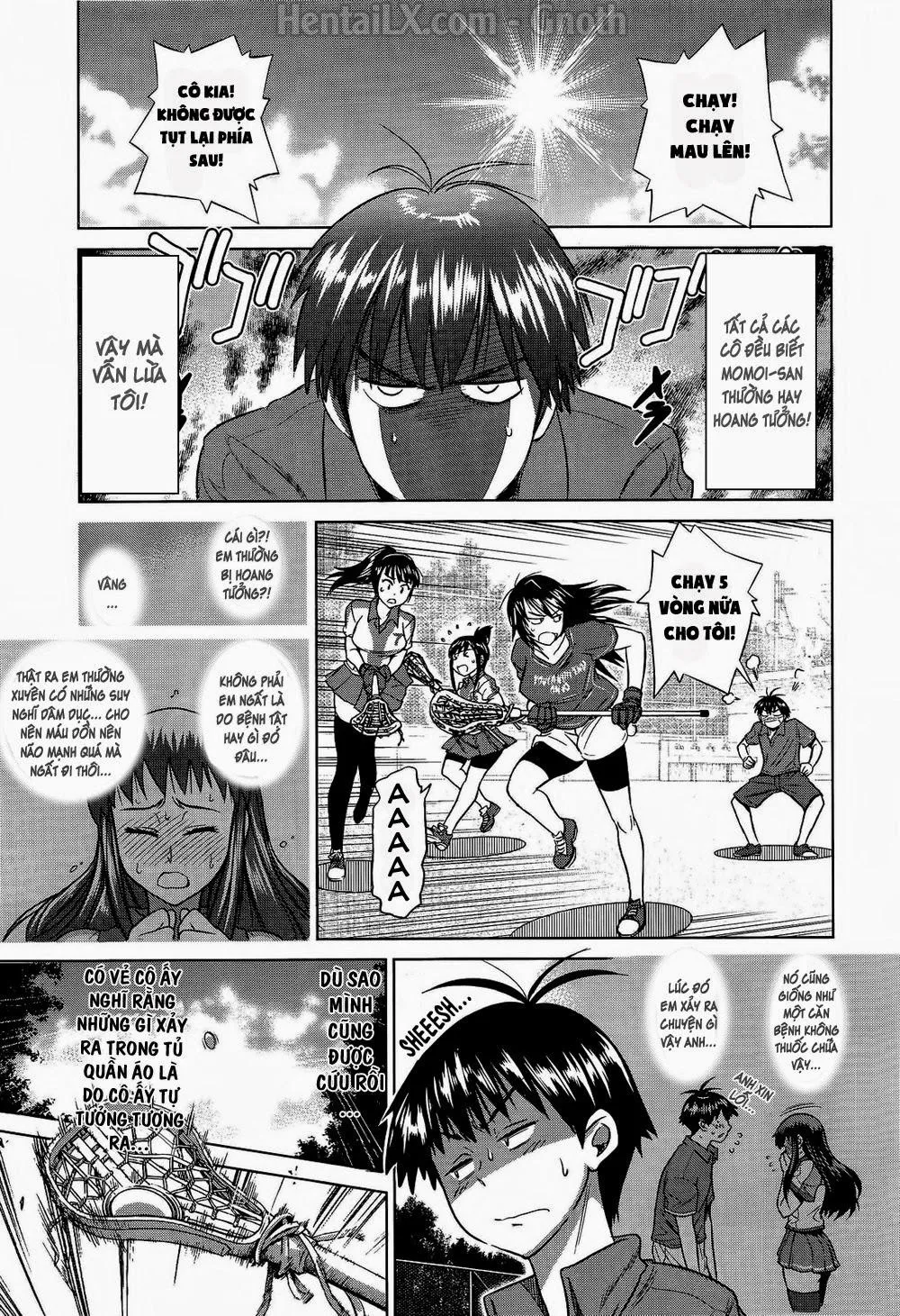 HentaiVN.net - Ảnh 33 - Jyoshi Luck! Girls Lacrosse Club - Chương 2