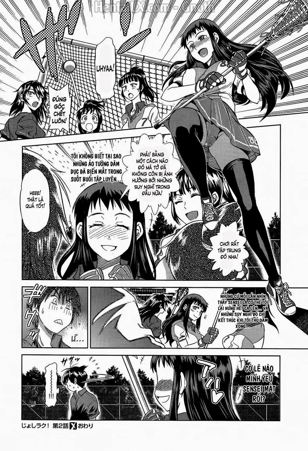 HentaiVN.net - Ảnh 34 - Jyoshi Luck! Girls Lacrosse Club - Chương 2