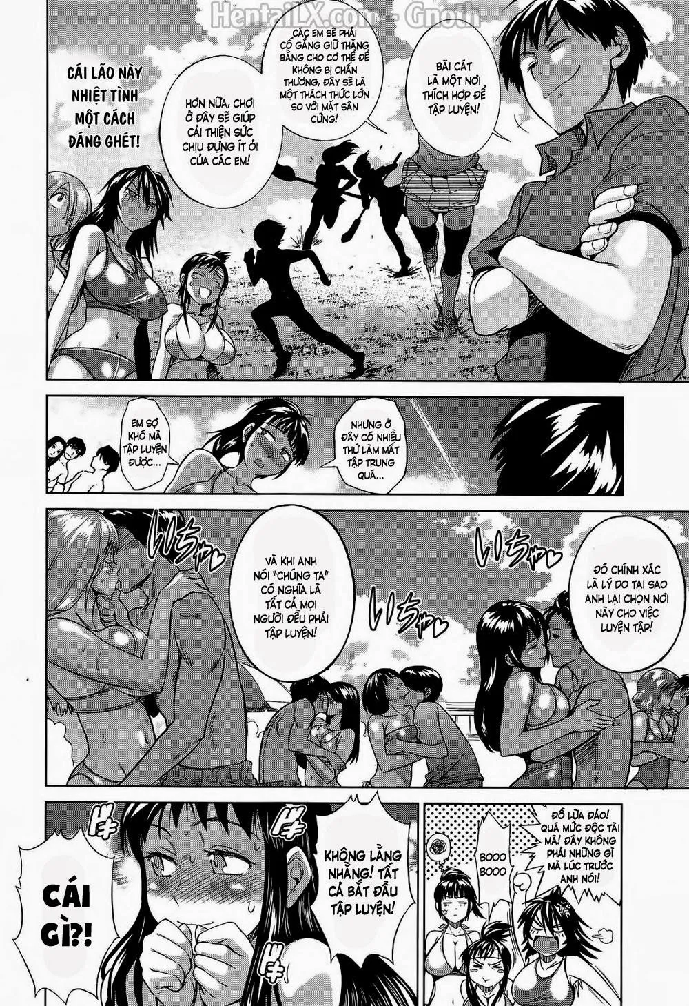 HentaiVN.net - Ảnh 4 - Jyoshi Luck! Girls Lacrosse Club - Chương 2