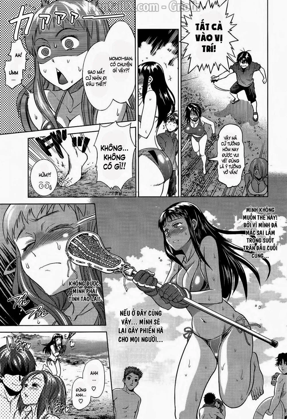 HentaiVN.net - Ảnh 5 - Jyoshi Luck! Girls Lacrosse Club - Chương 2