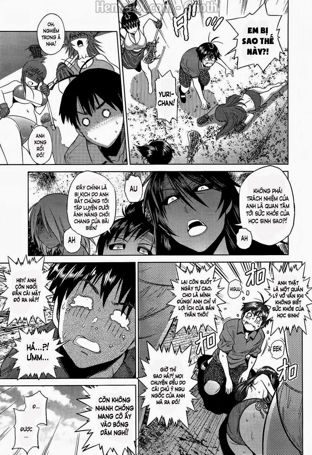HentaiVN.net - Ảnh 7 - Jyoshi Luck! Girls Lacrosse Club - Chương 2