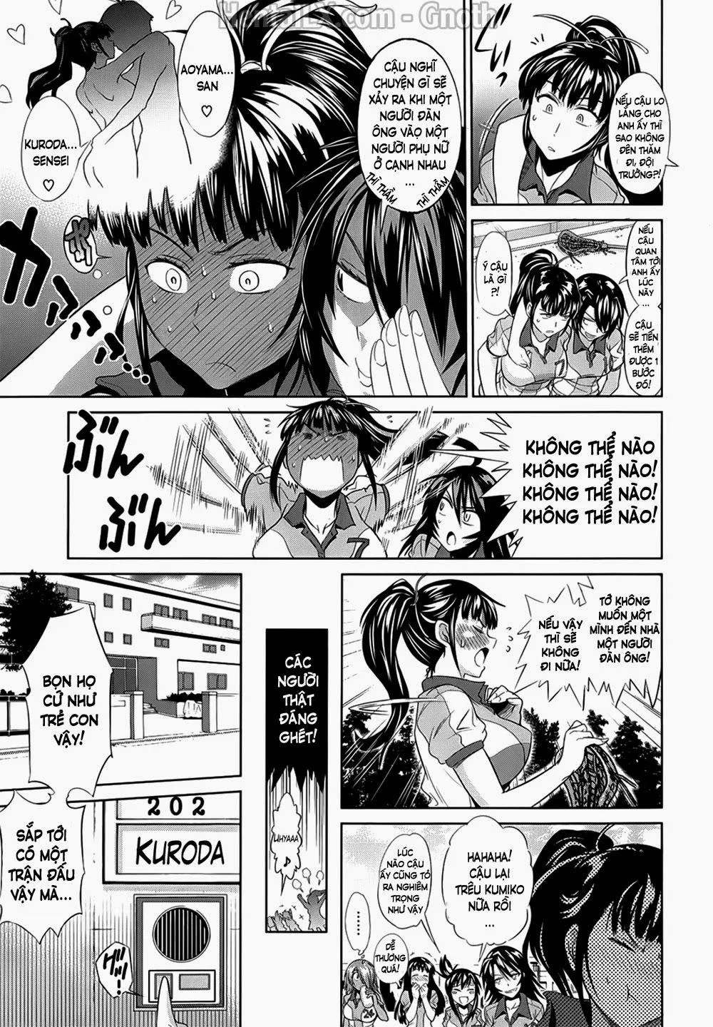 HentaiVN.net - Ảnh 9 - Jyoshi Luck! Girls Lacrosse Club - Chương 3