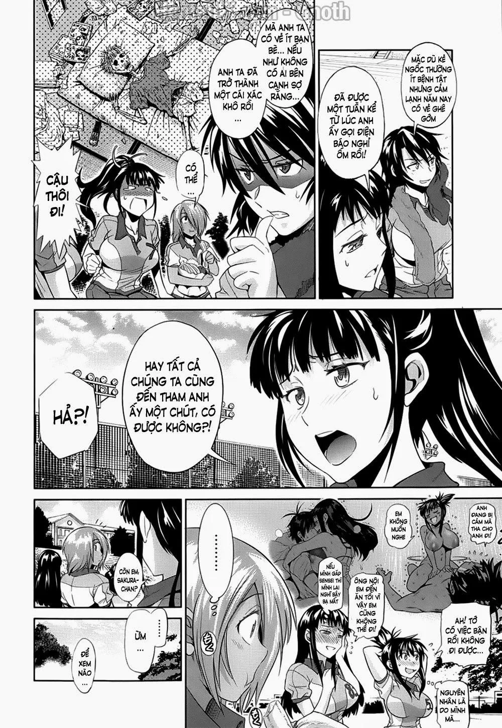 HentaiVN.net - Ảnh 8 - Jyoshi Luck! Girls Lacrosse Club - Chương 3