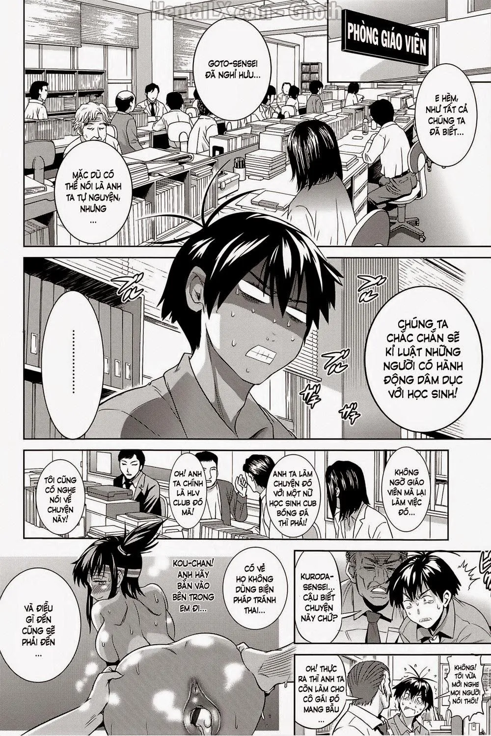 HentaiVN.net - Ảnh 4 - Jyoshi Luck! Girls Lacrosse Club - Chương 4