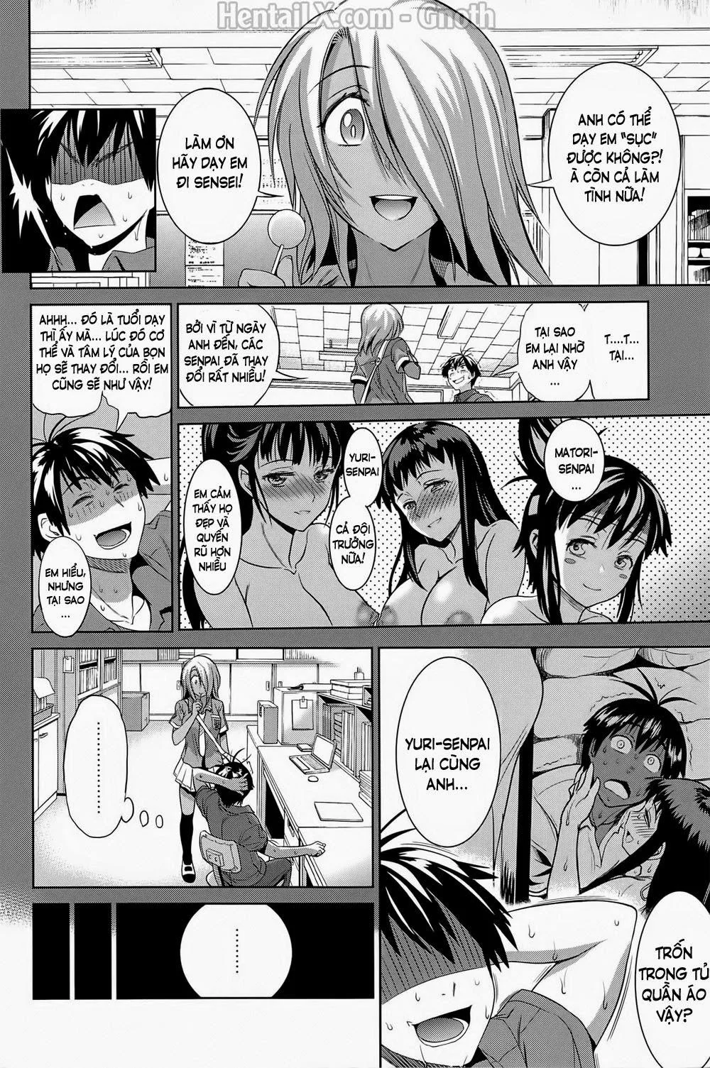 HentaiVN.net - Ảnh 8 - Jyoshi Luck! Girls Lacrosse Club - Chương 4