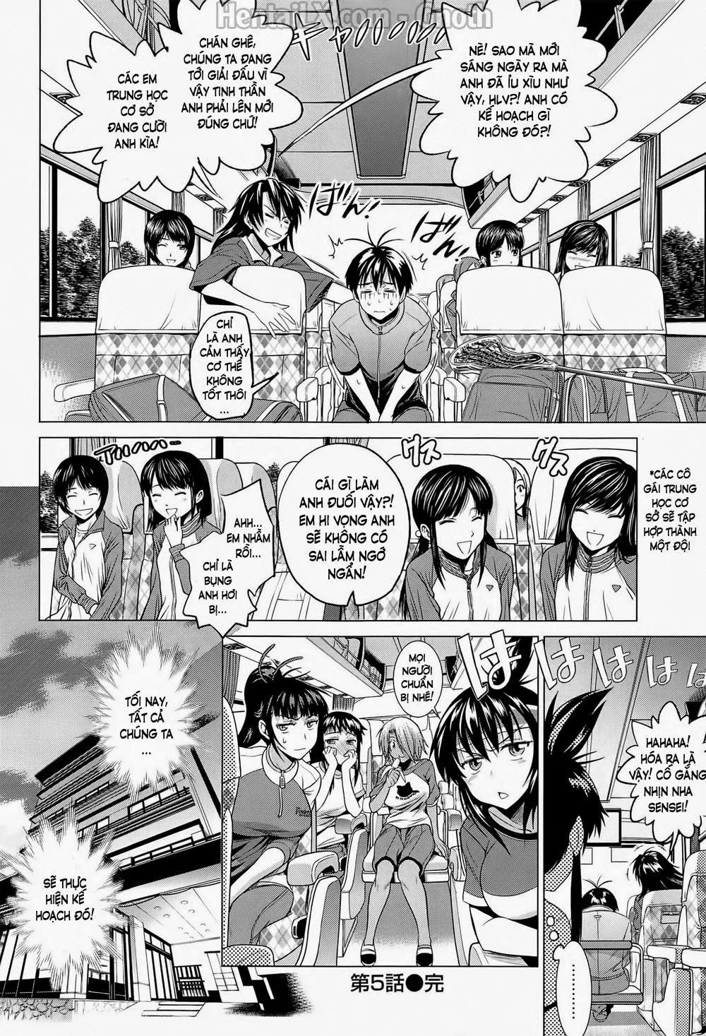 HentaiVN.net - Ảnh 36 - Jyoshi Luck! Girls Lacrosse Club - Chương 5