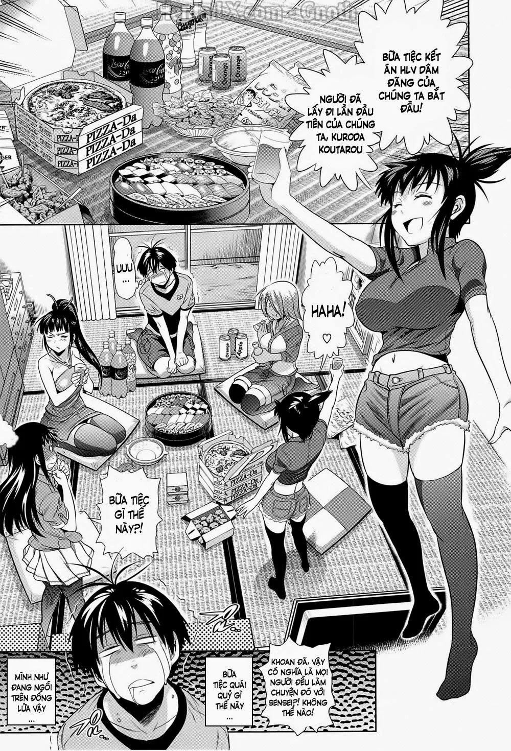 HentaiVN.net - Ảnh 3 - Jyoshi Luck! Girls Lacrosse Club - Chương 5