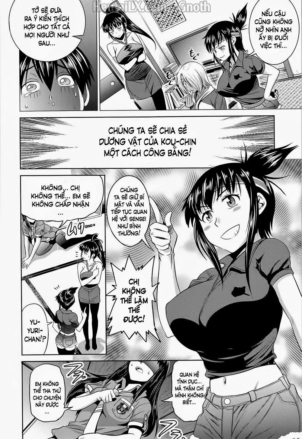 HentaiVN.net - Ảnh 8 - Jyoshi Luck! Girls Lacrosse Club - Chương 5