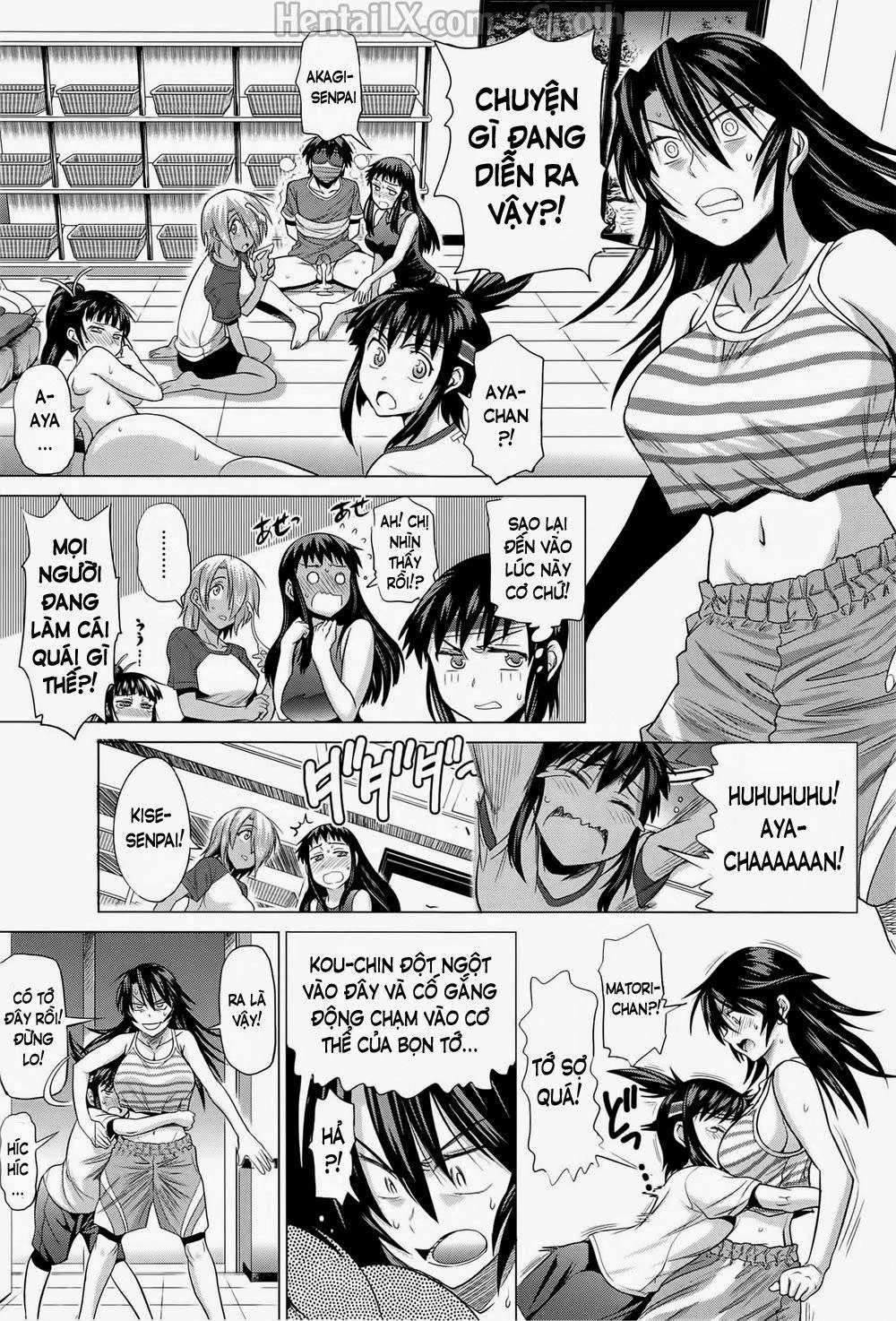 HentaiVN.net - Ảnh 11 - Jyoshi Luck! Girls Lacrosse Club - Chương 6