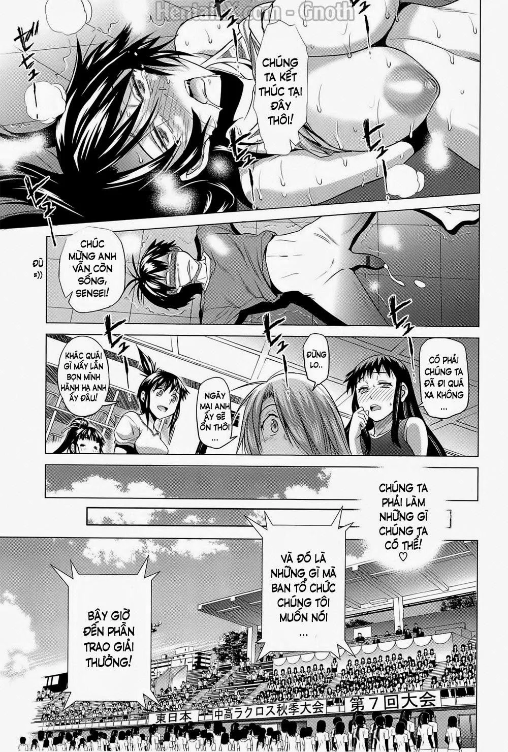 HentaiVN.net - Ảnh 37 - Jyoshi Luck! Girls Lacrosse Club - Chương 6