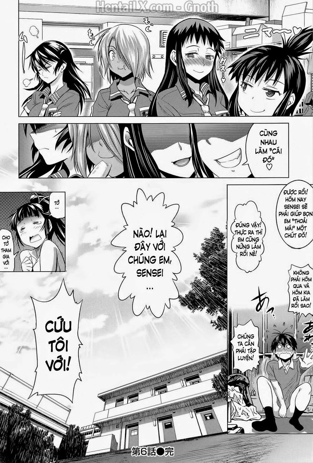 HentaiVN.net - Ảnh 42 - Jyoshi Luck! Girls Lacrosse Club - Chương 6