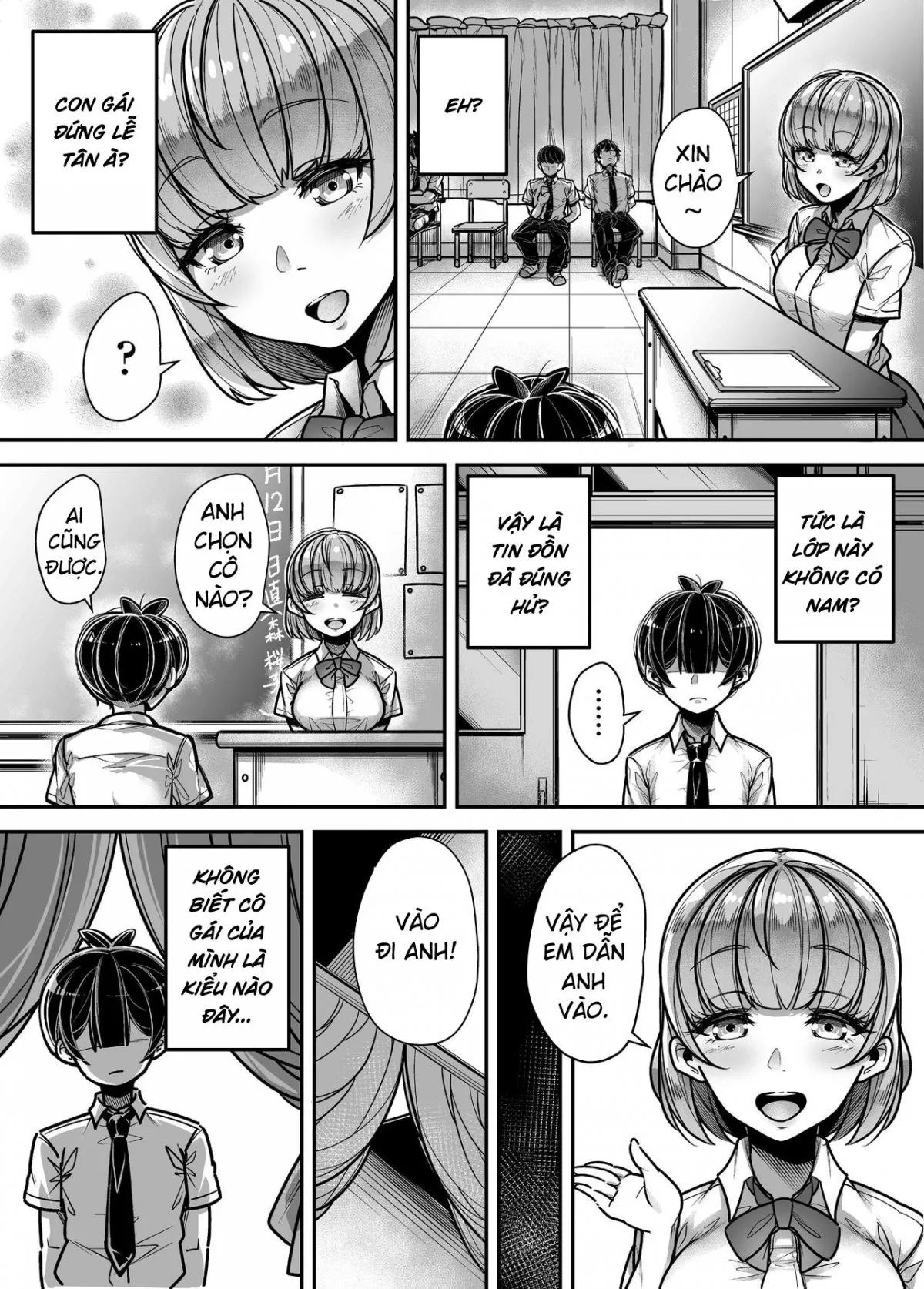HentaiVN.net - Ảnh 13 - Kokugo Sansuu Rika Huuzoku - Chap 1.2