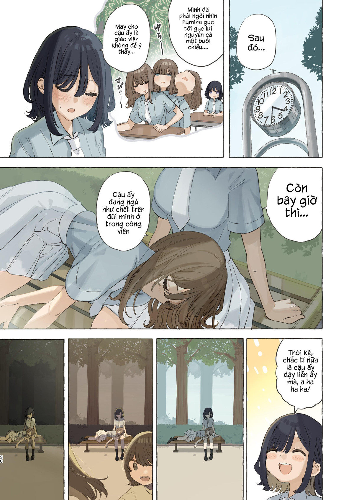 HentaiVN.net - Ảnh 20 - Bạn cùng lớp tôi không dậy được nếu không làm tình!? - Oneshot