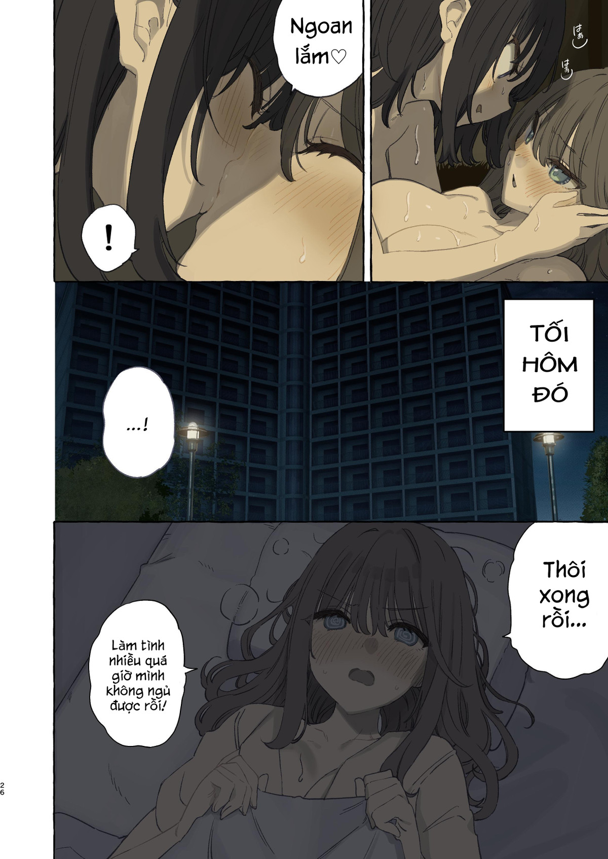 HentaiVN.net - Ảnh 26 - Bạn cùng lớp tôi không dậy được nếu không làm tình!? - Oneshot